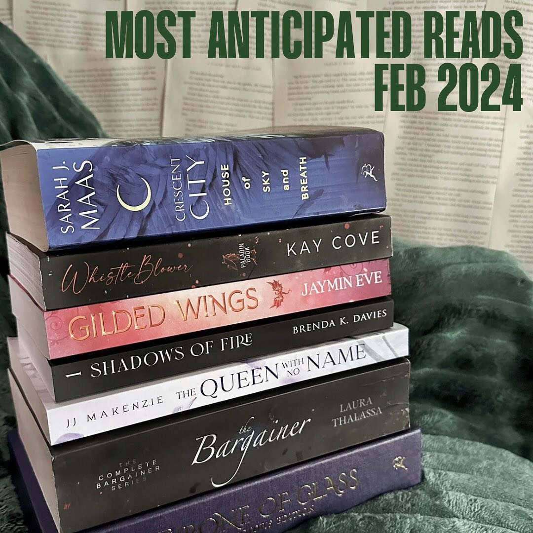 Most anticipated reads for February 2024!