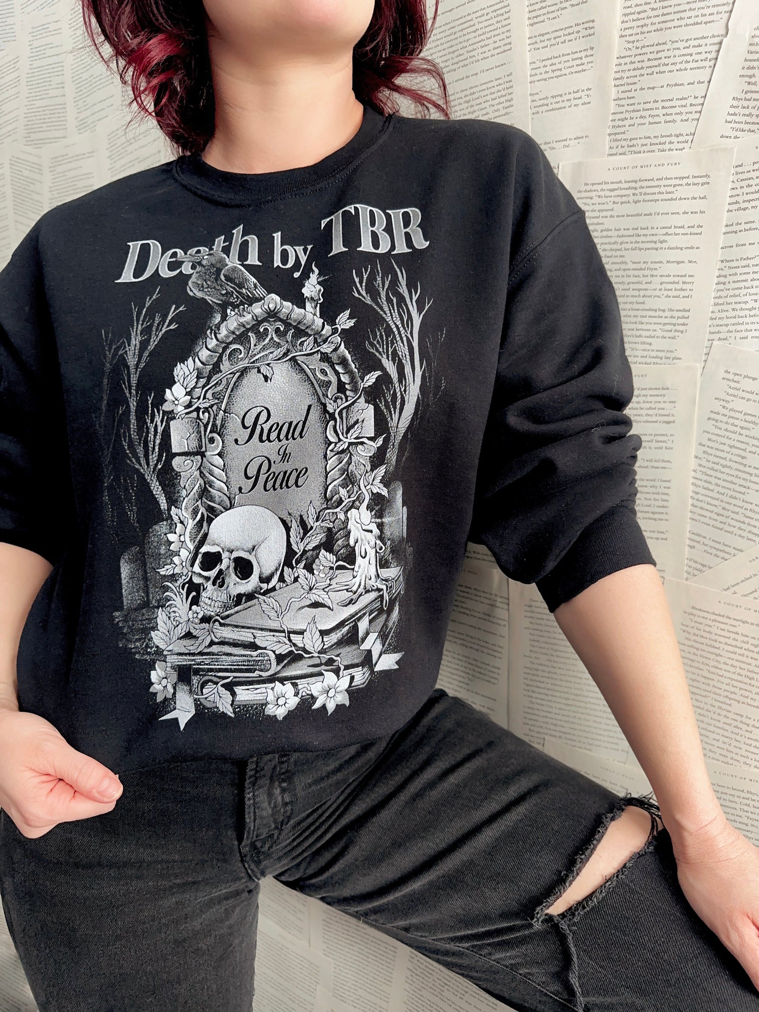 Death By TBR Vol 2 Sweatshirt