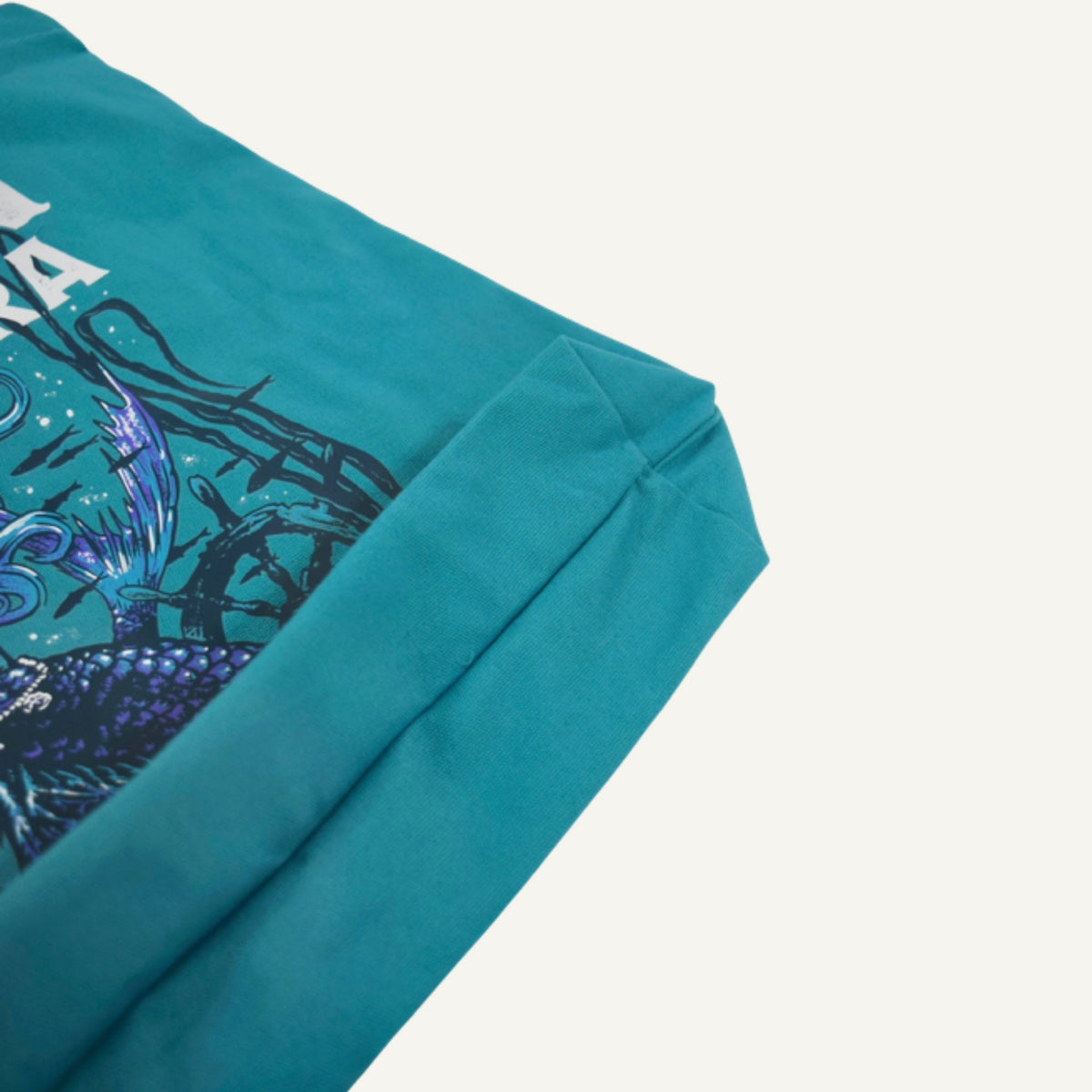 Siren Era Tote Bag base detail — Caffeine and Curses