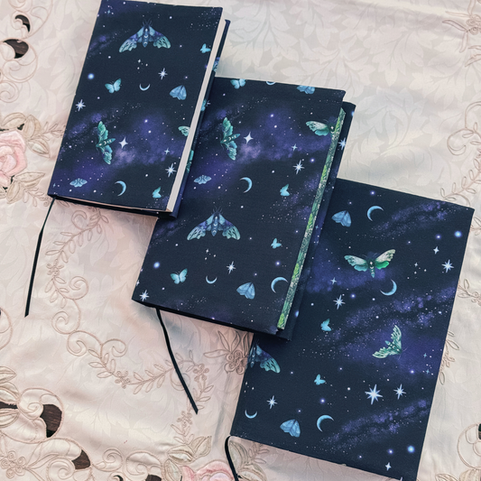 Night Sky fabric dust jacket