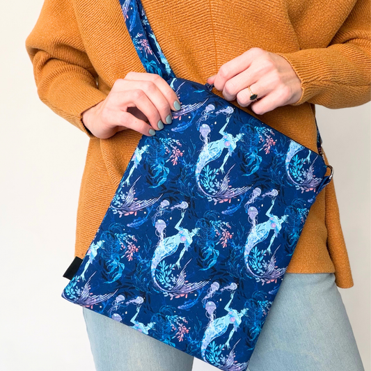 Mermaid crossbody sleeve