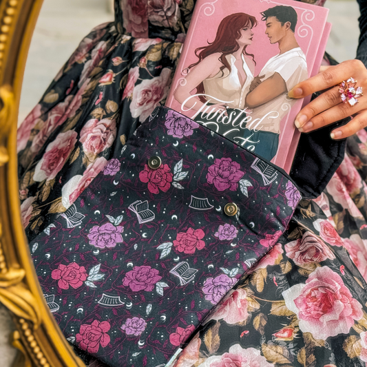 Romantasy padded book sleeve
