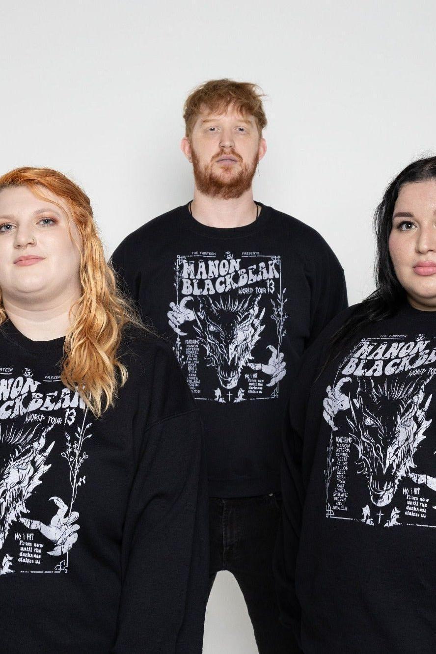 Manon Blackbeak Sweatshirt - Caffeineandcurses - Sarah J Maas