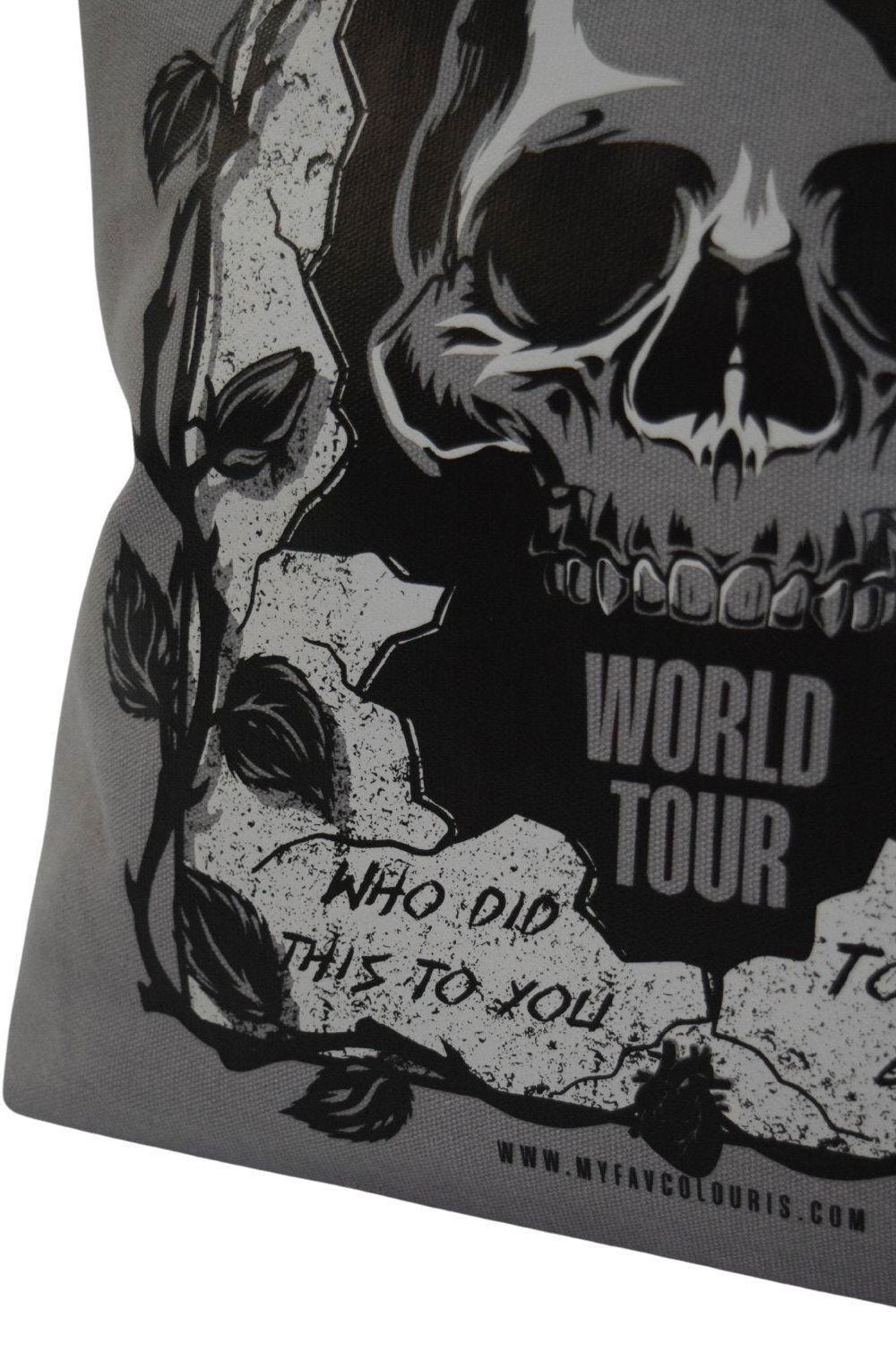 ** PRE ORDER ** Morally Grey Tote - Caffeineandcurses - Caffeine and Curses