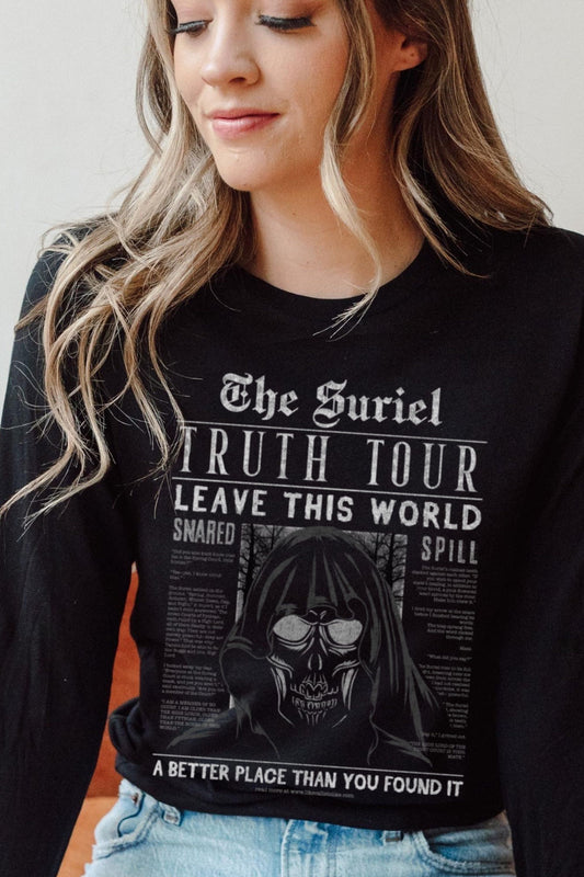The Suriel Long Sleeve T - Shirt - Caffeineandcurses - Sarah J Maas