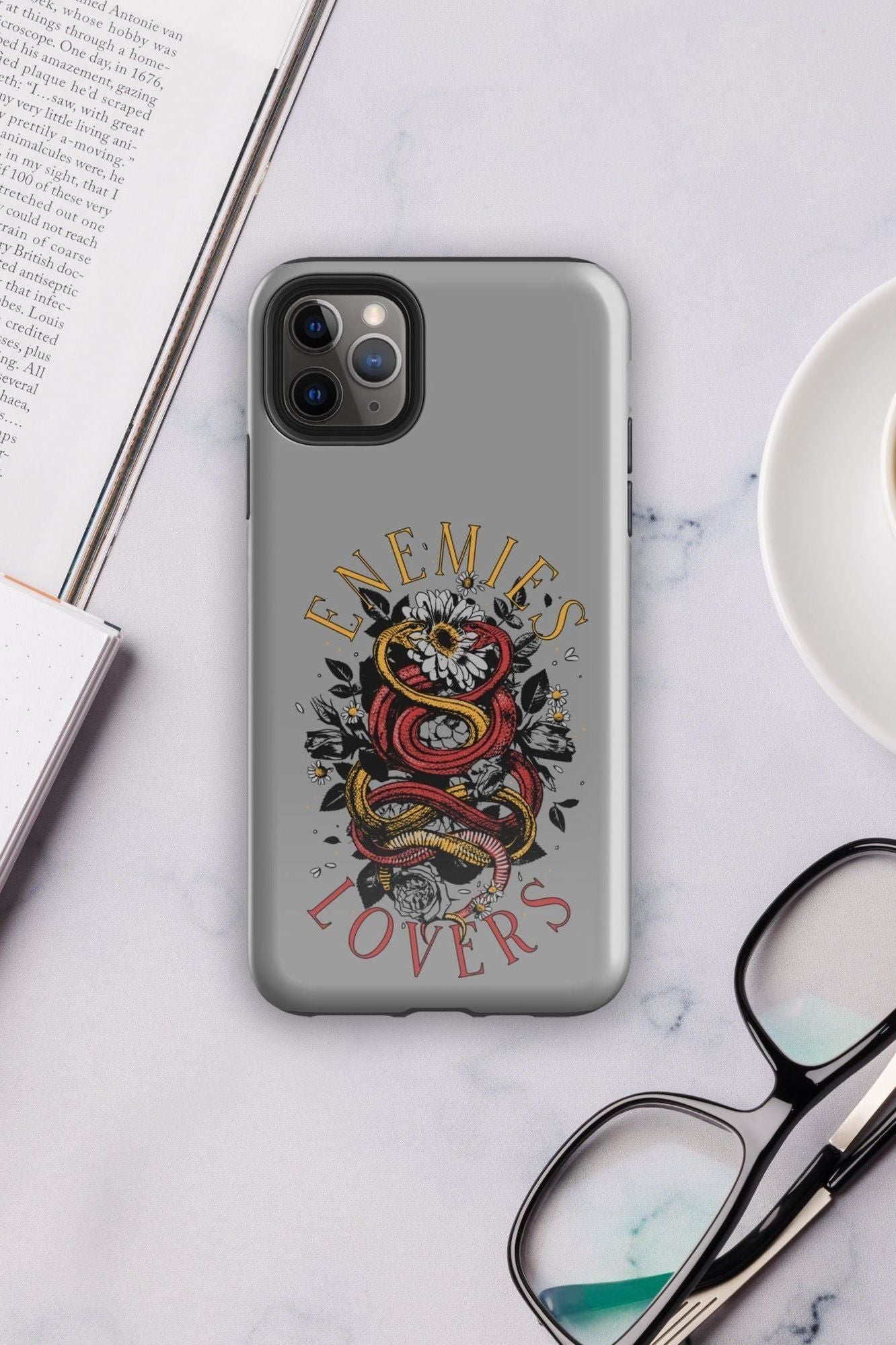 ENEMIES TO LOVERS IPHONE CASE