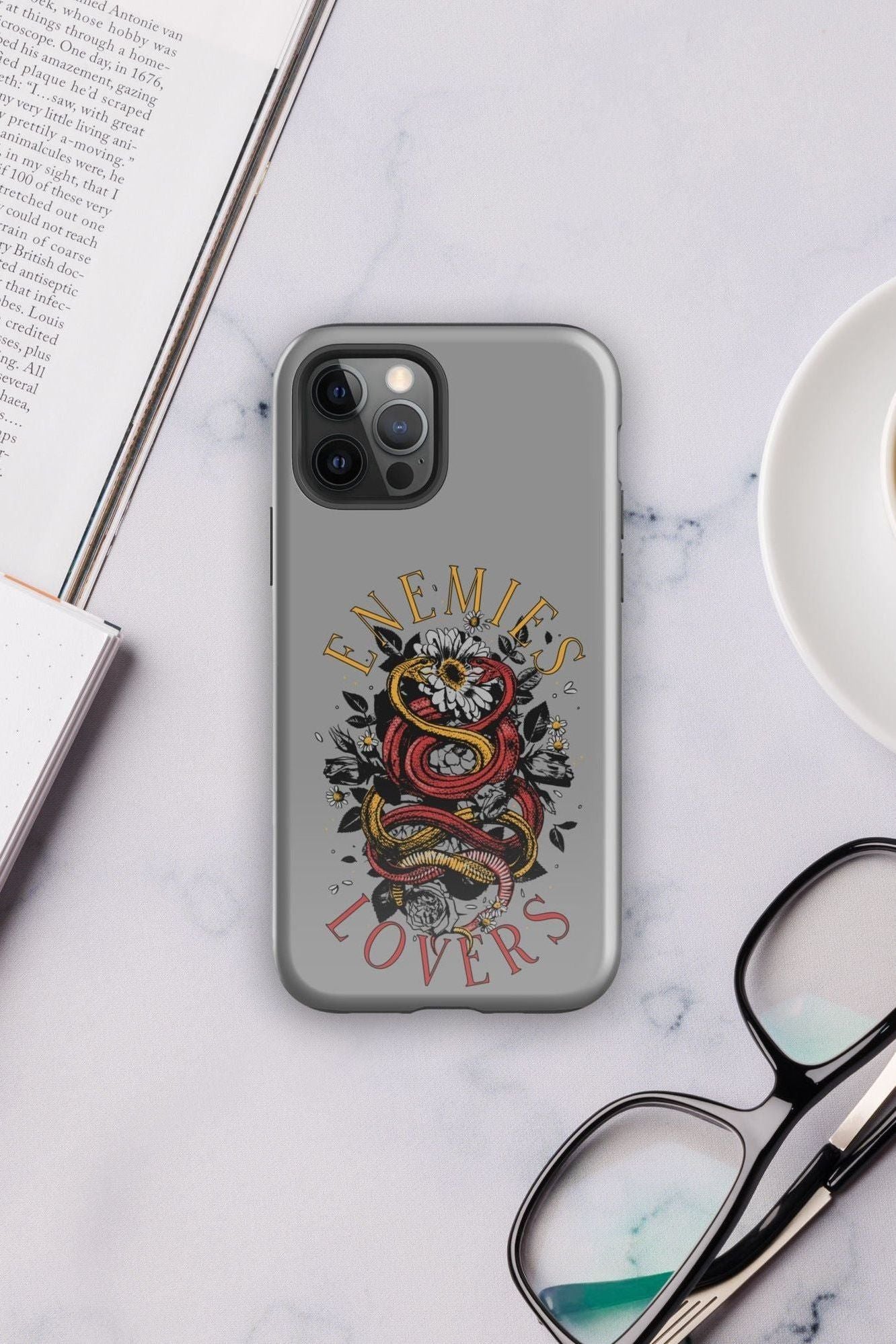 ENEMIES TO LOVERS IPHONE CASE