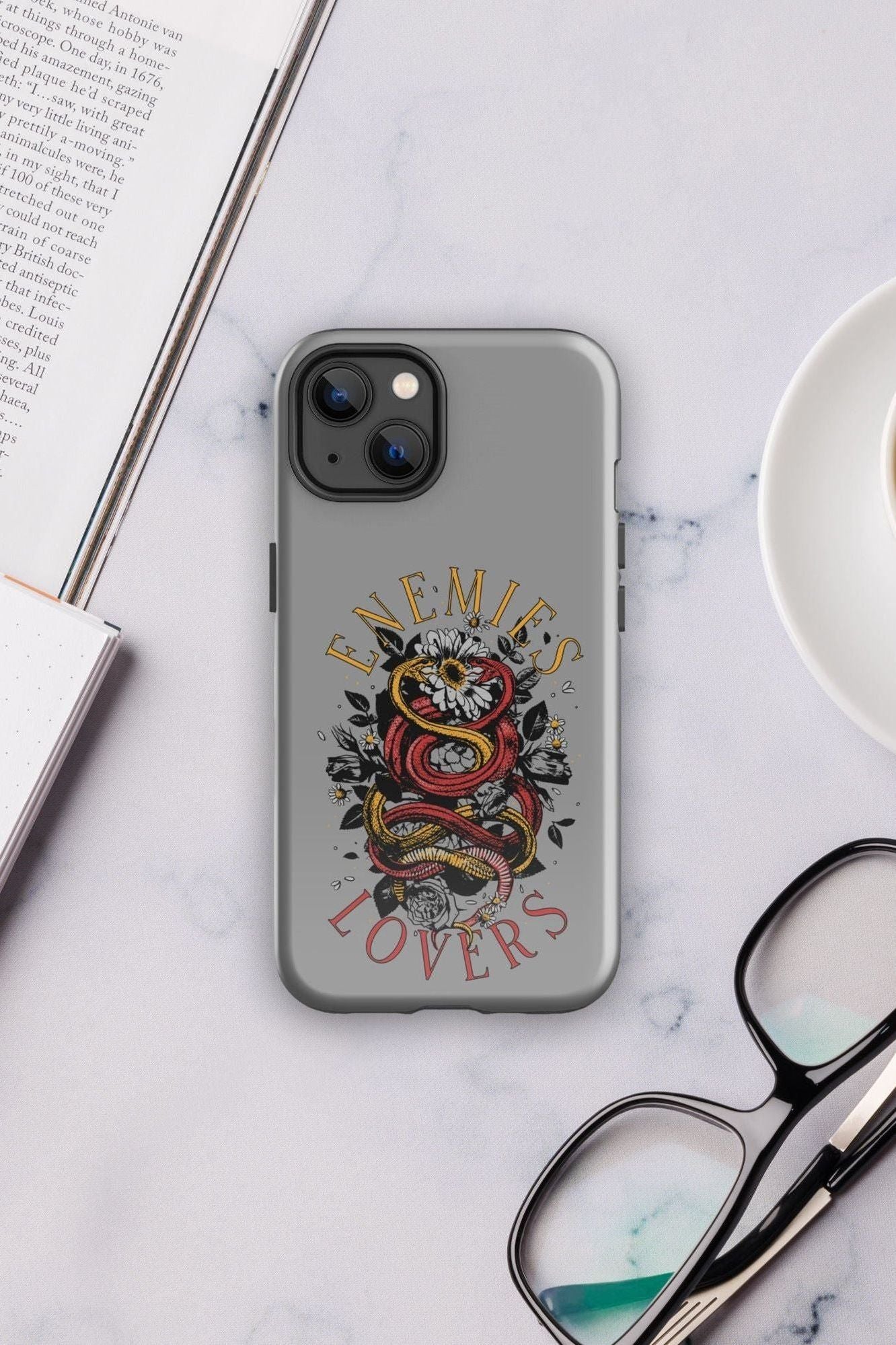 ENEMIES TO LOVERS IPHONE CASE