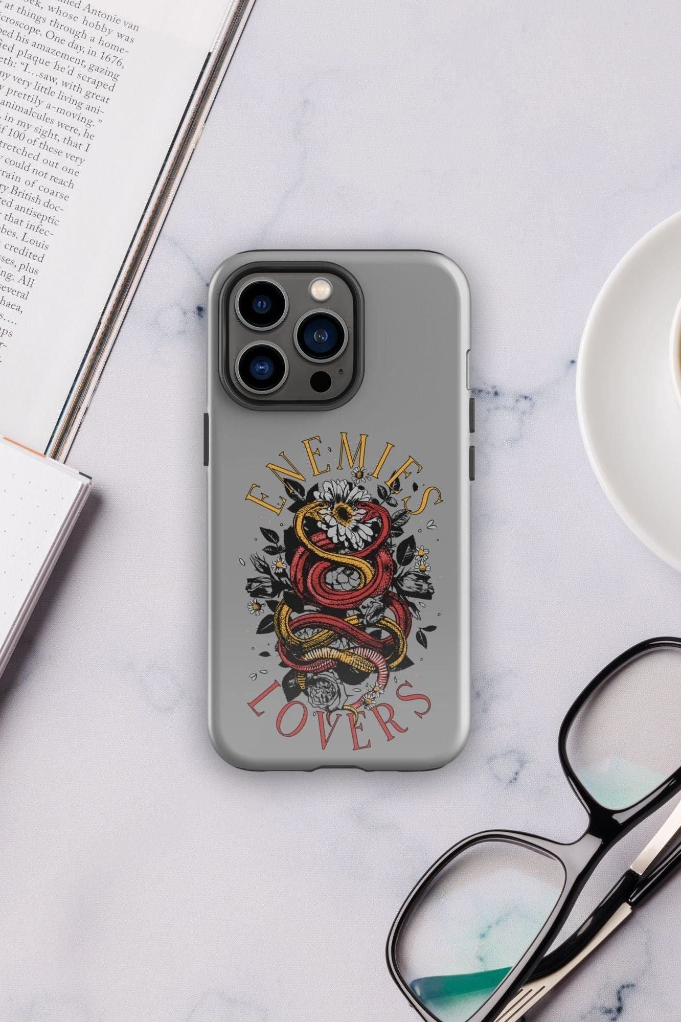 ENEMIES TO LOVERS IPHONE CASE