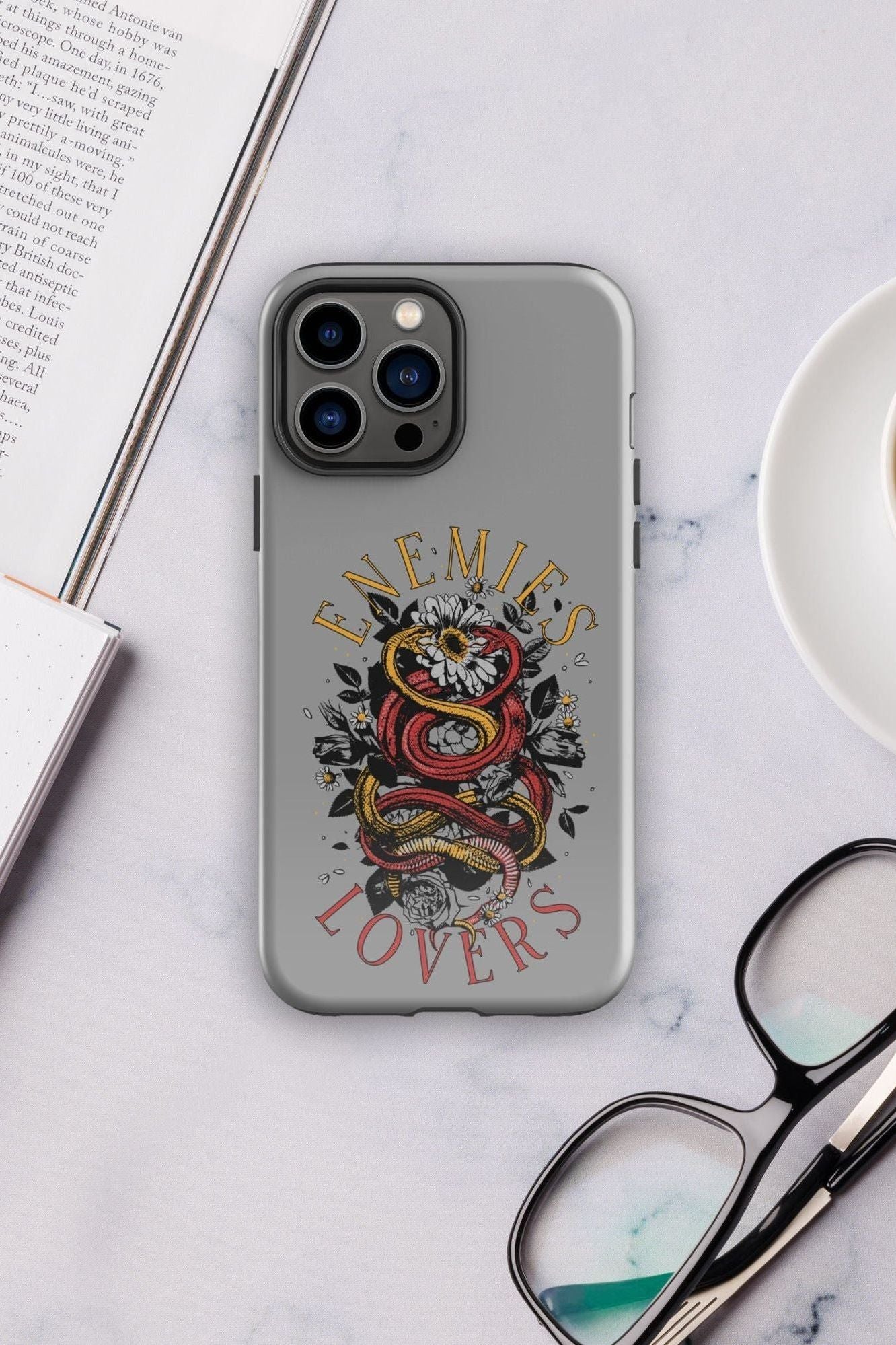 ENEMIES TO LOVERS IPHONE CASE