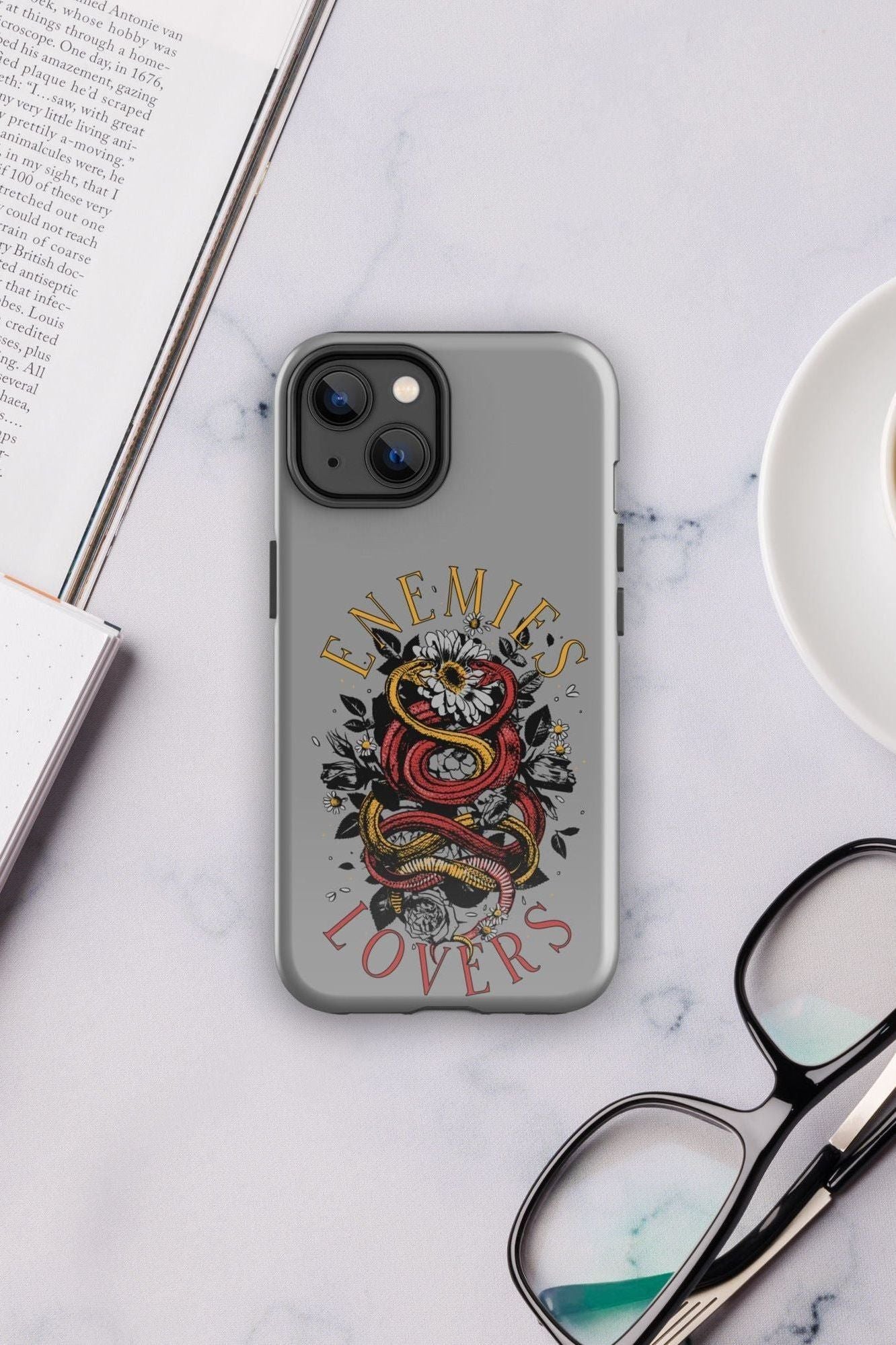 ENEMIES TO LOVERS IPHONE CASE