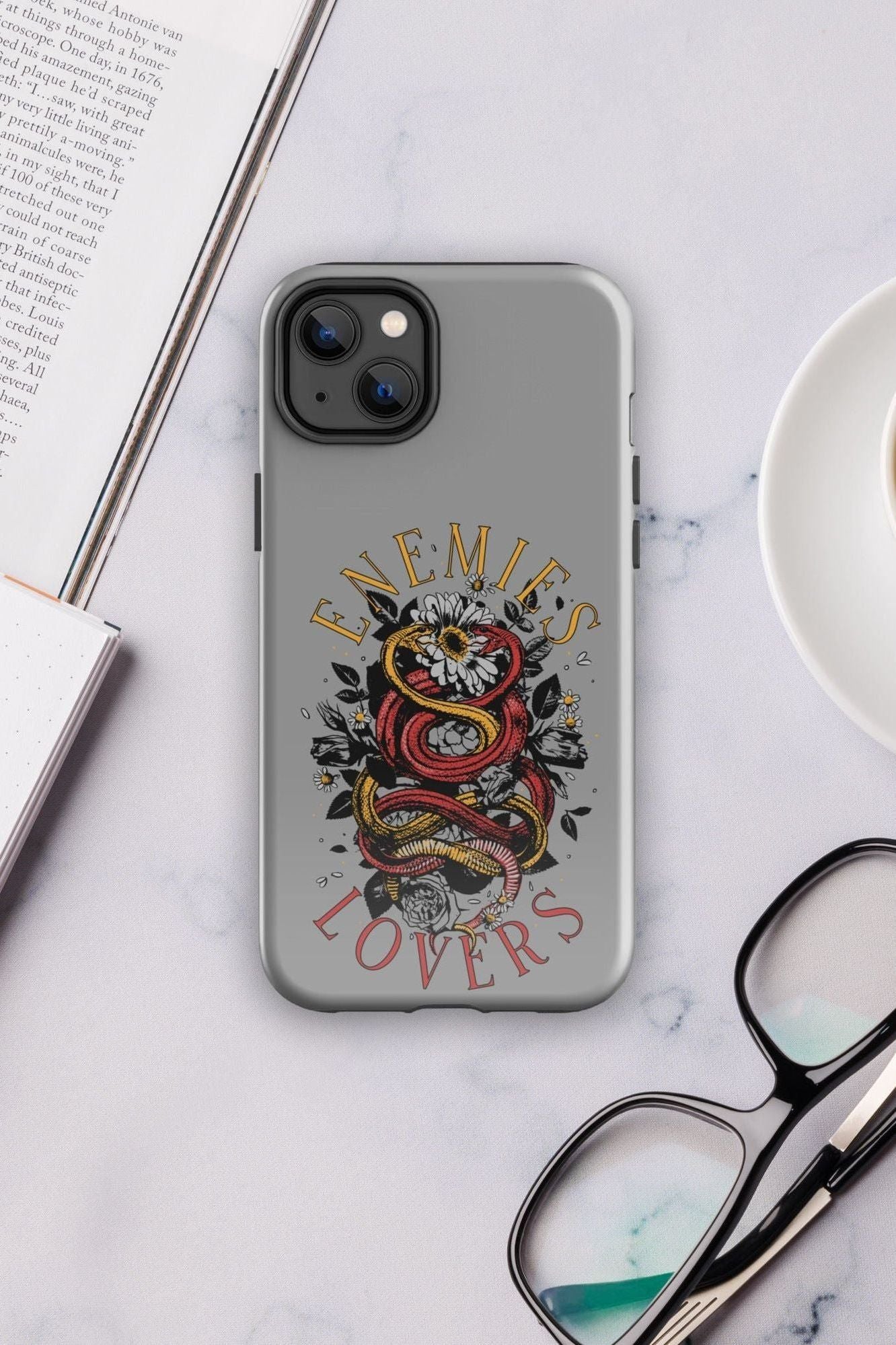 ENEMIES TO LOVERS IPHONE CASE
