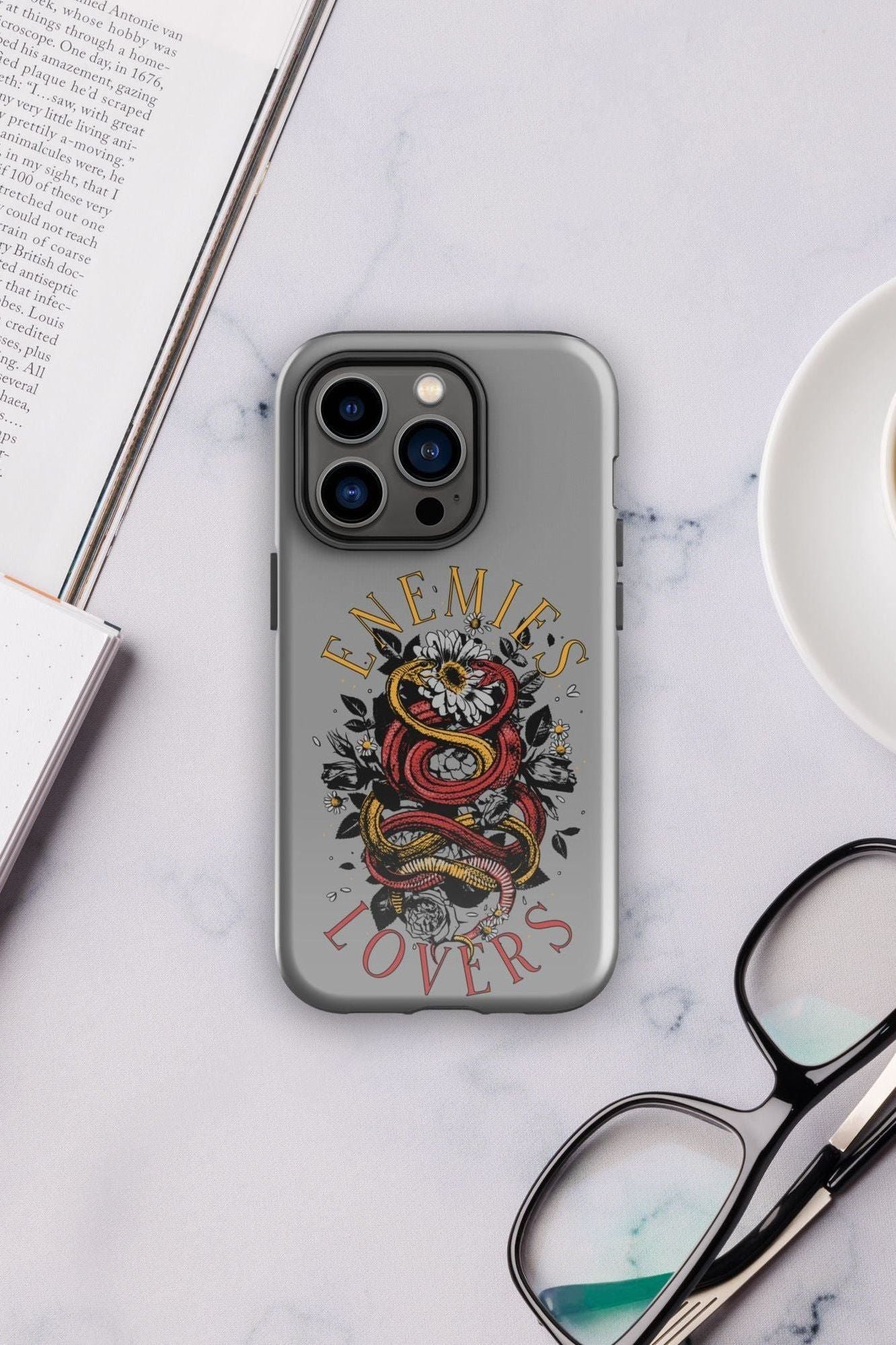 ENEMIES TO LOVERS IPHONE CASE