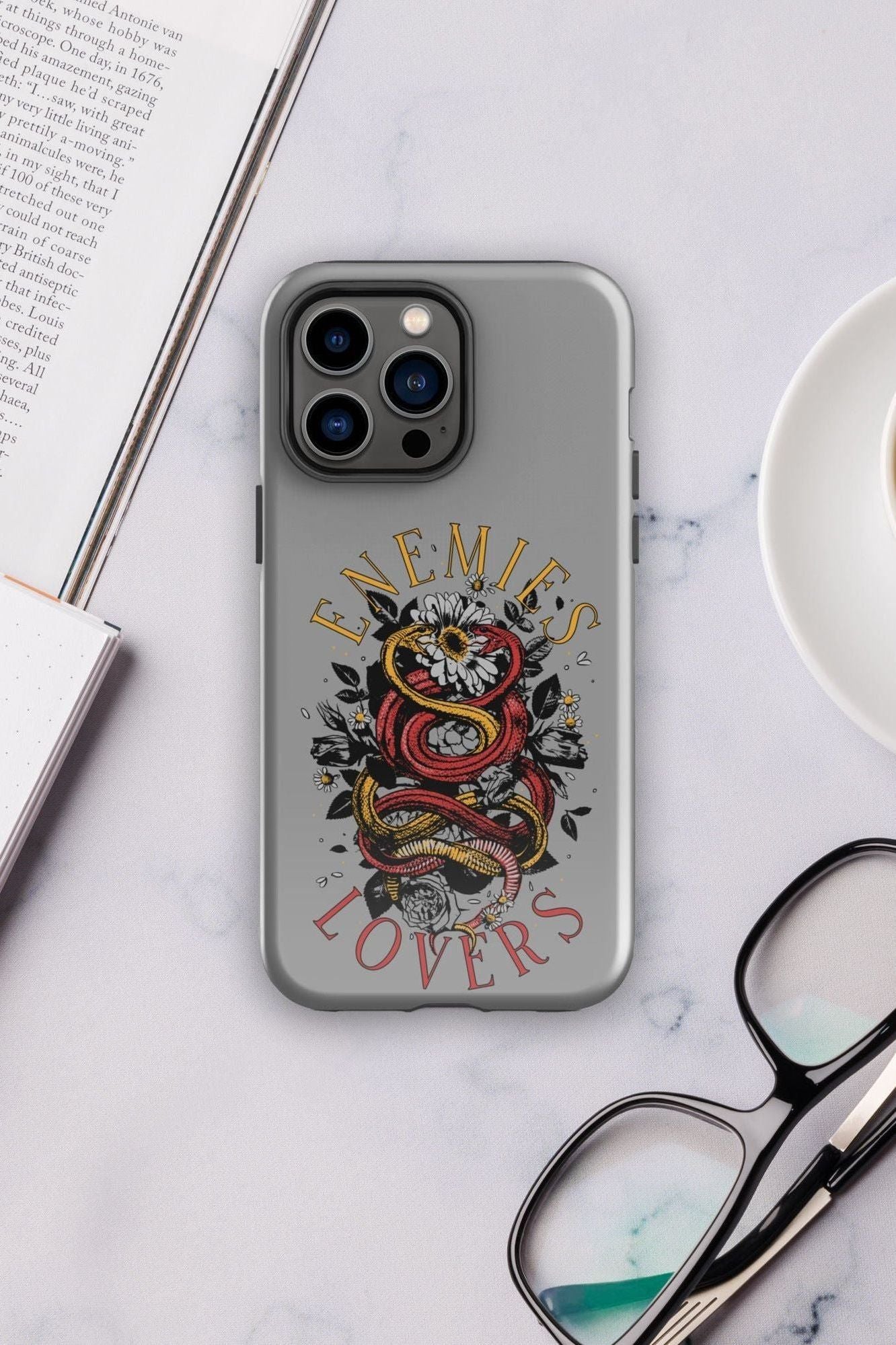 ENEMIES TO LOVERS IPHONE CASE