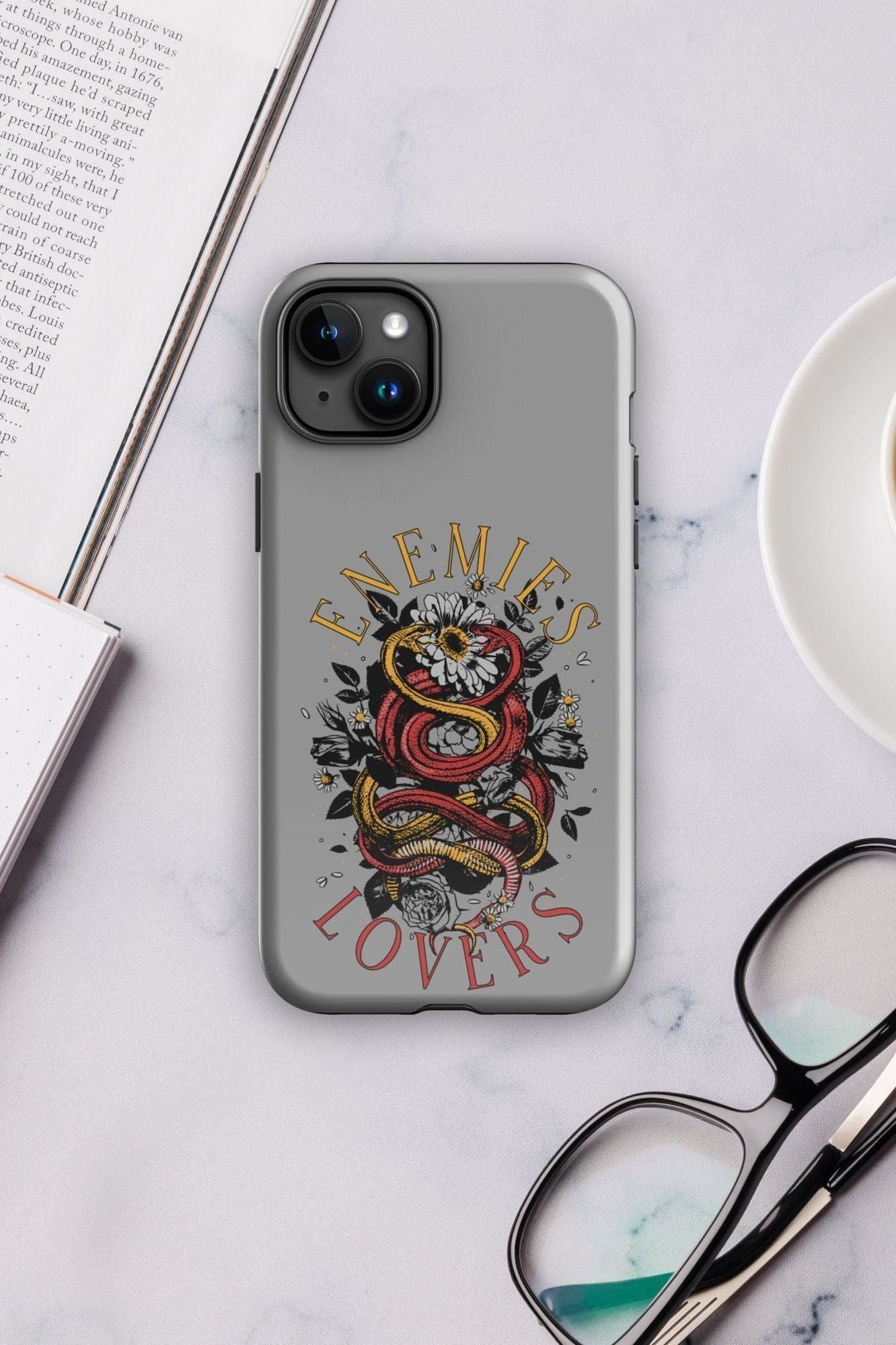 ENEMIES TO LOVERS IPHONE CASE