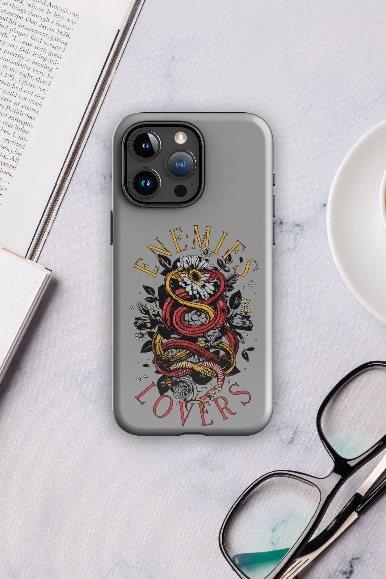 ENEMIES TO LOVERS IPHONE CASE