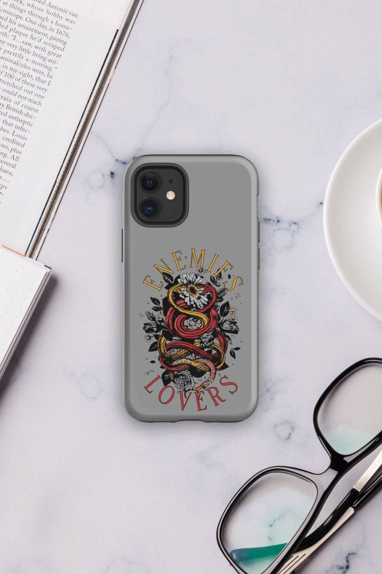 ENEMIES TO LOVERS IPHONE CASE