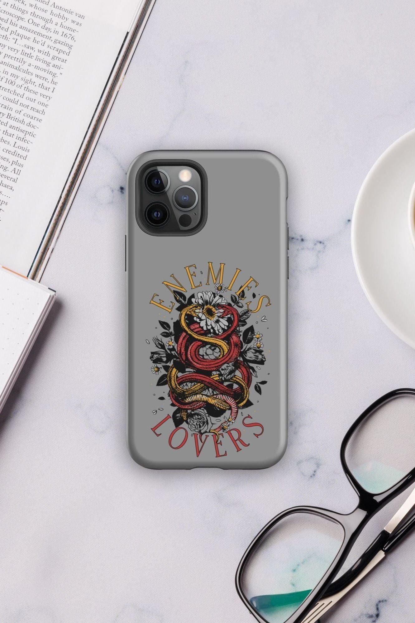 ENEMIES TO LOVERS IPHONE CASE