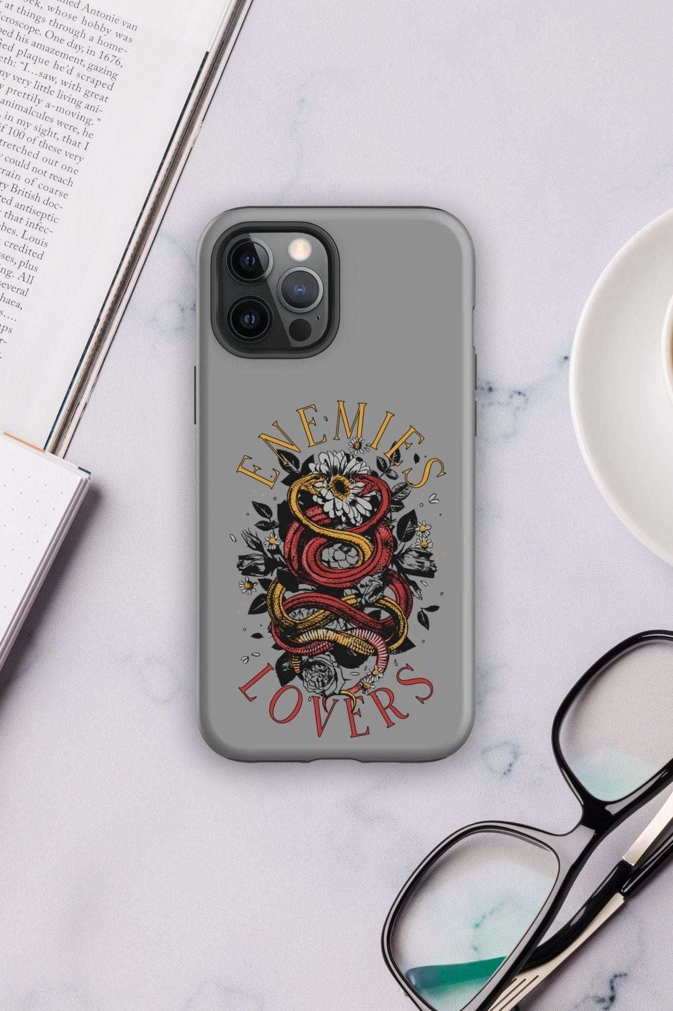 ENEMIES TO LOVERS IPHONE CASE