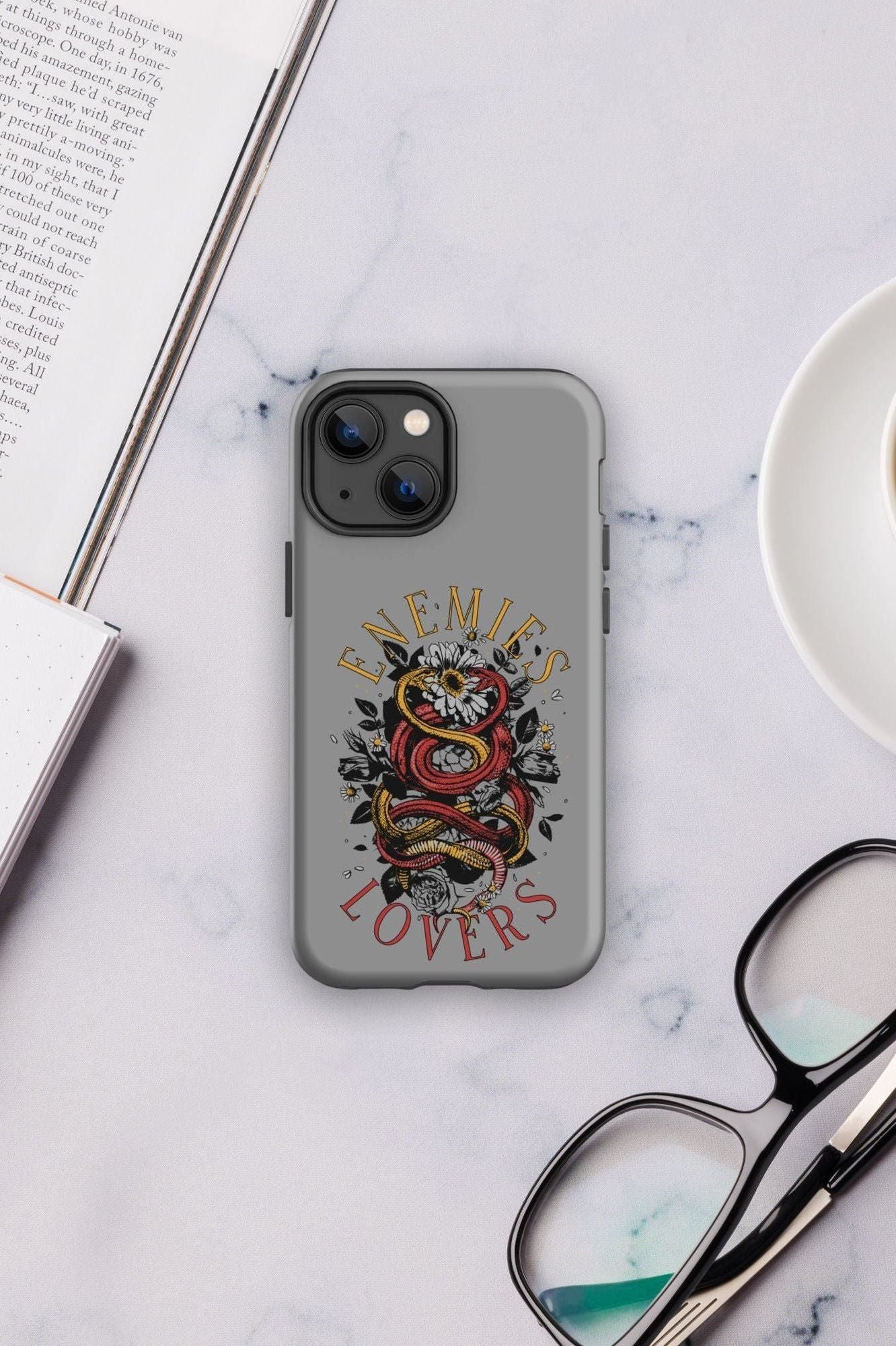 ENEMIES TO LOVERS IPHONE CASE
