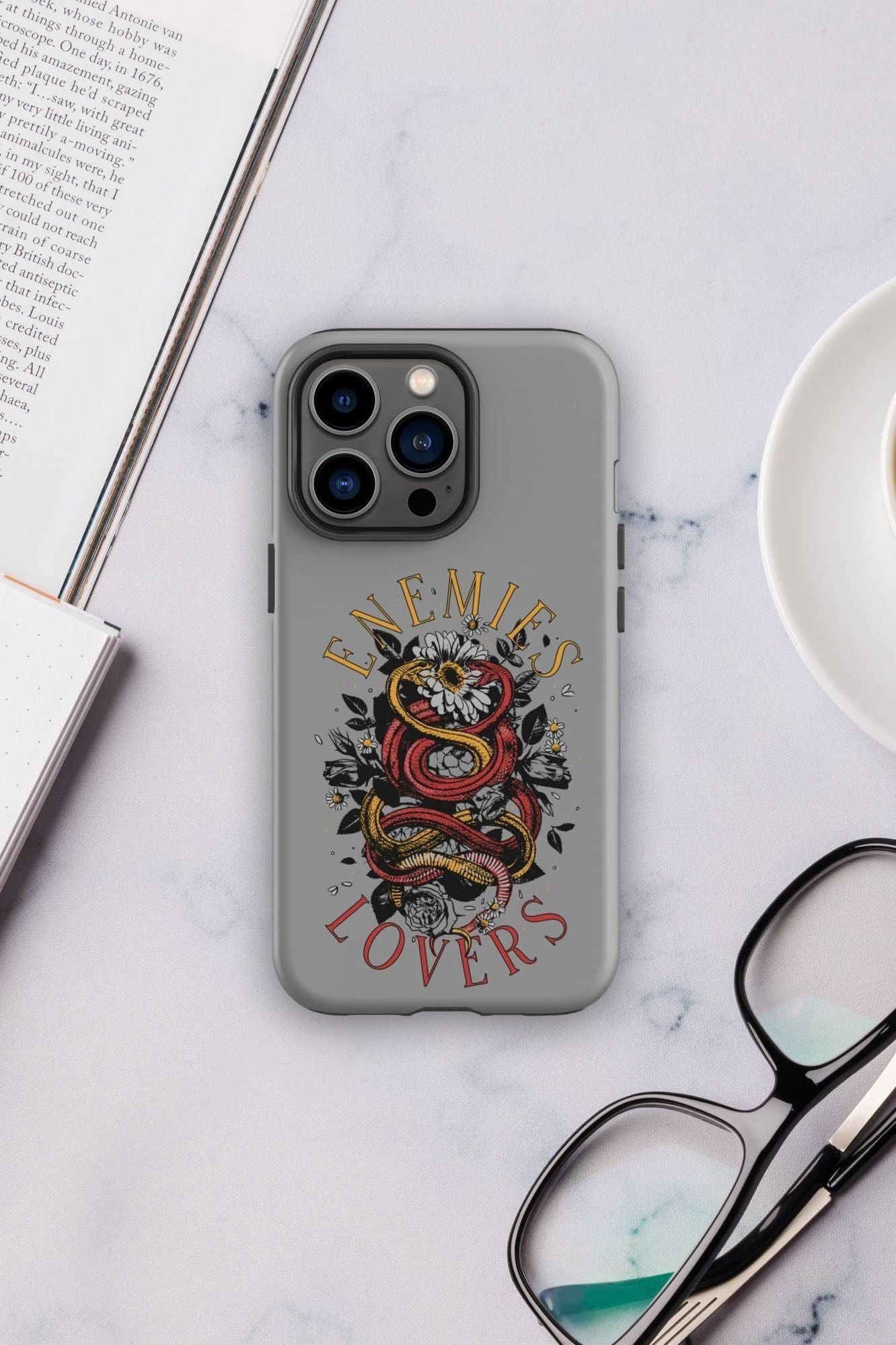 ENEMIES TO LOVERS IPHONE CASE