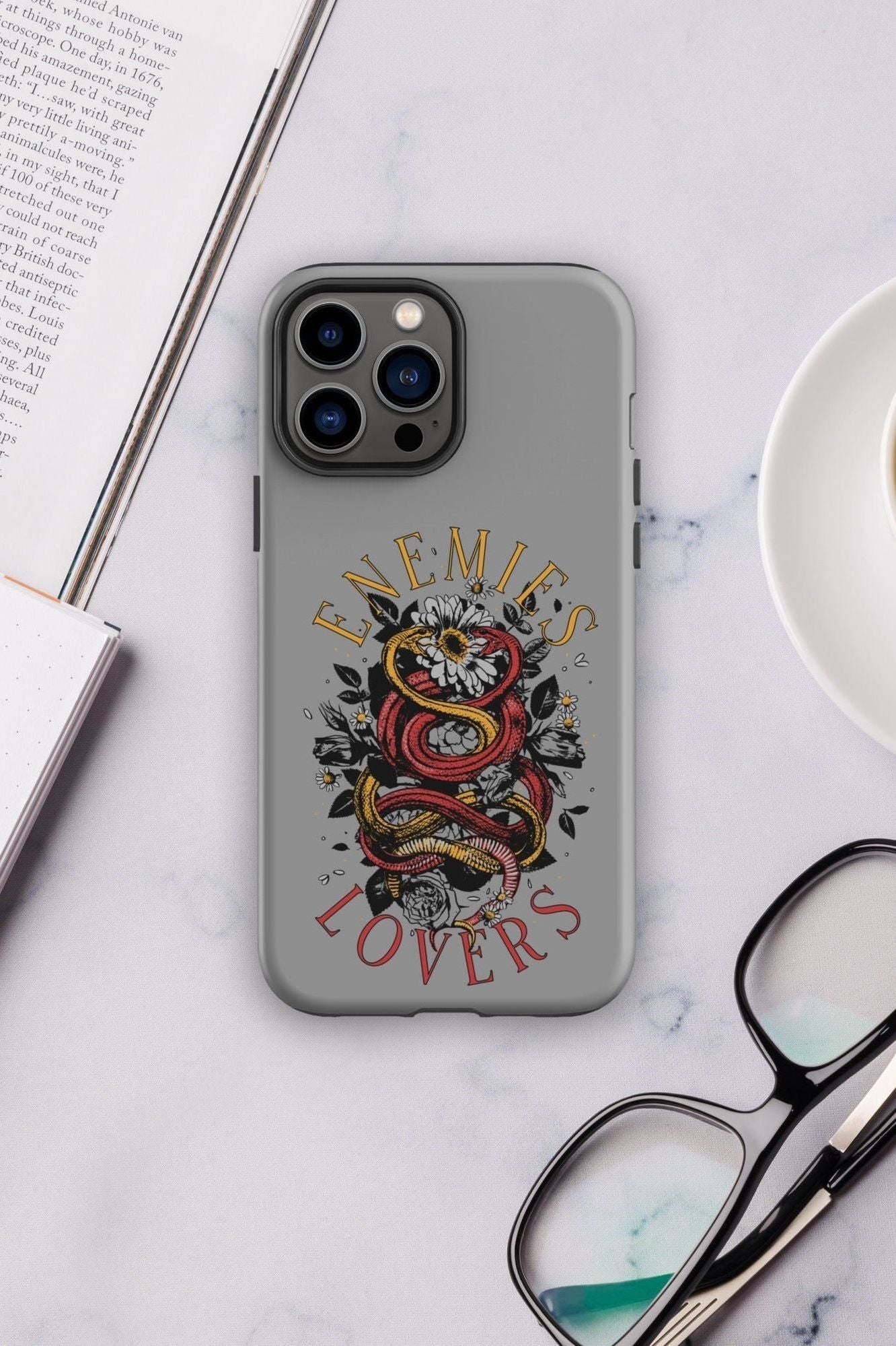 ENEMIES TO LOVERS IPHONE CASE