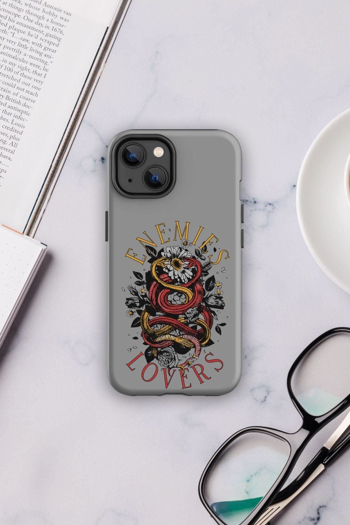 ENEMIES TO LOVERS IPHONE CASE