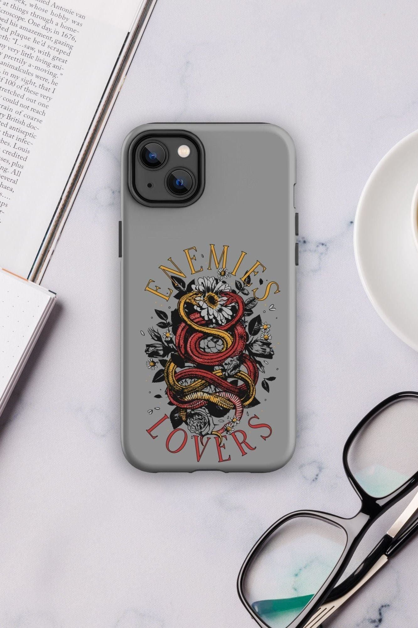 ENEMIES TO LOVERS IPHONE CASE