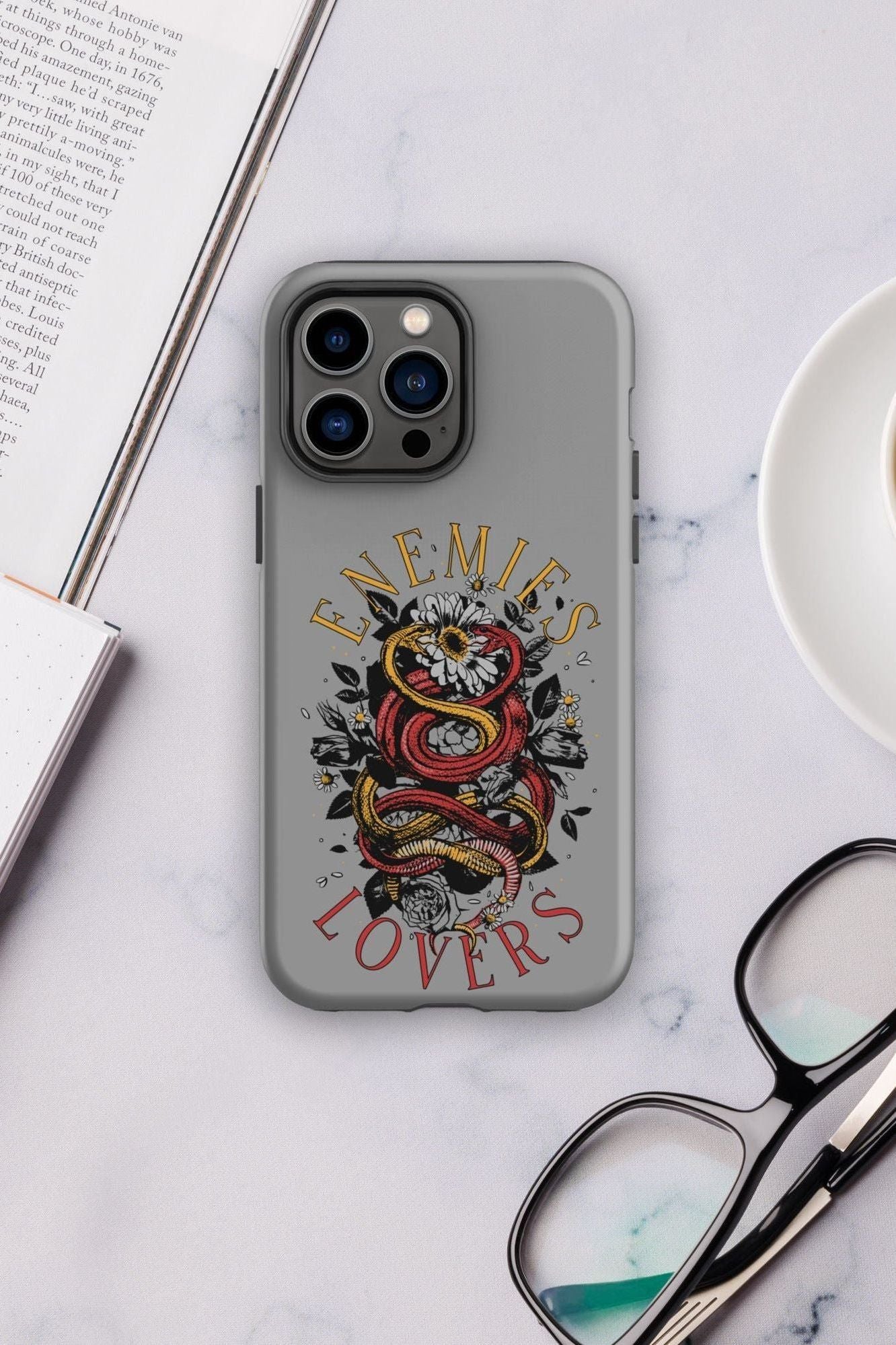 ENEMIES TO LOVERS IPHONE CASE