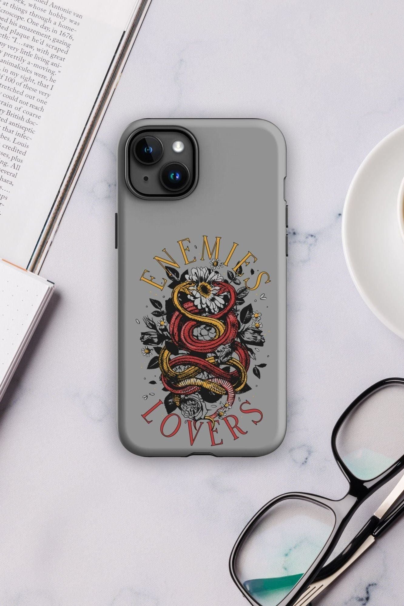 ENEMIES TO LOVERS IPHONE CASE