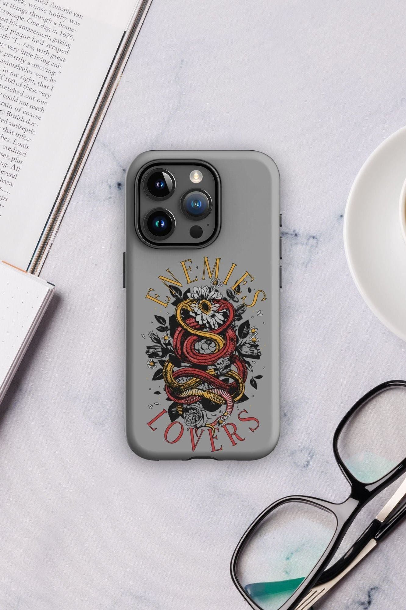ENEMIES TO LOVERS IPHONE CASE