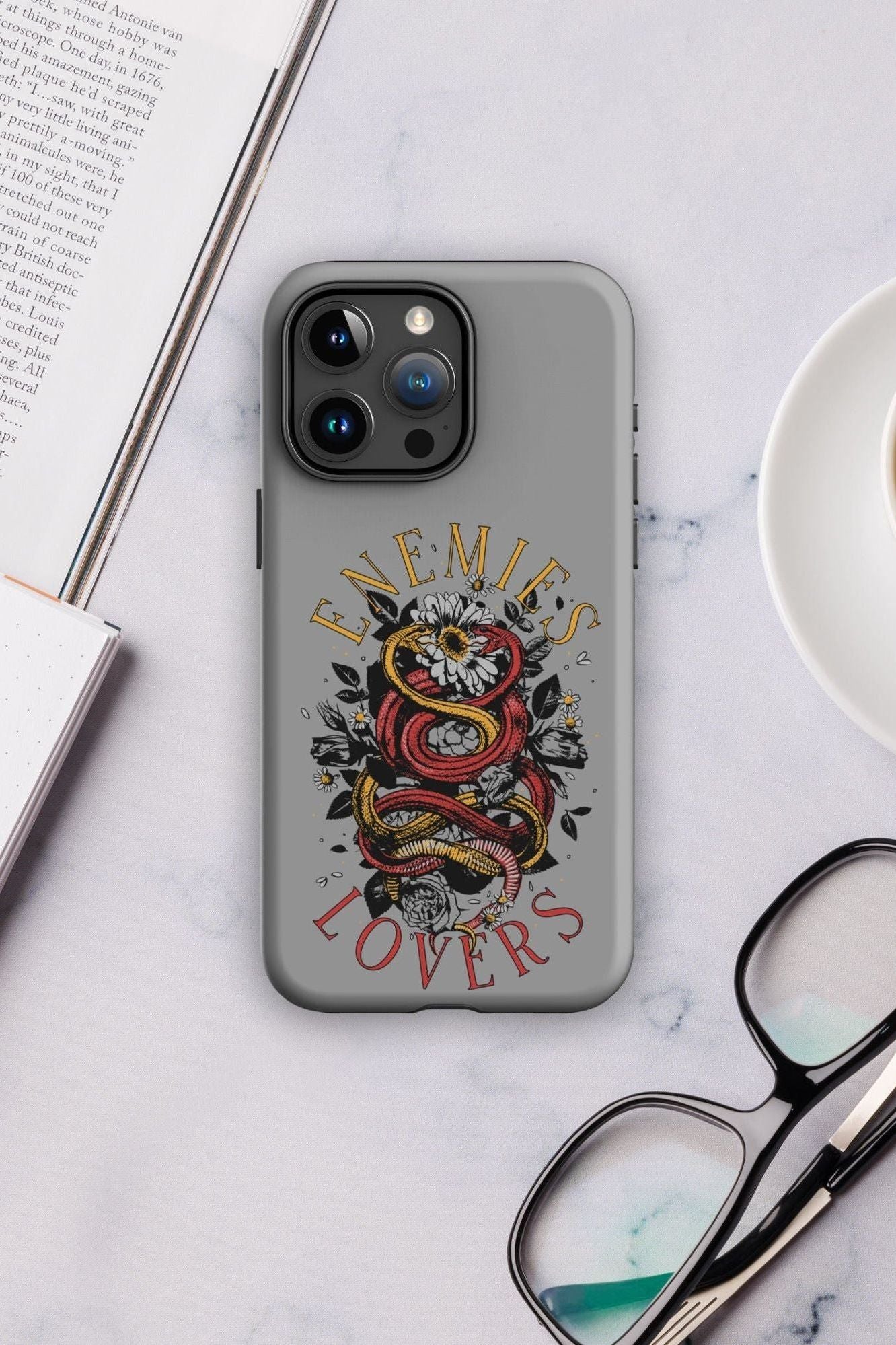 ENEMIES TO LOVERS IPHONE CASE