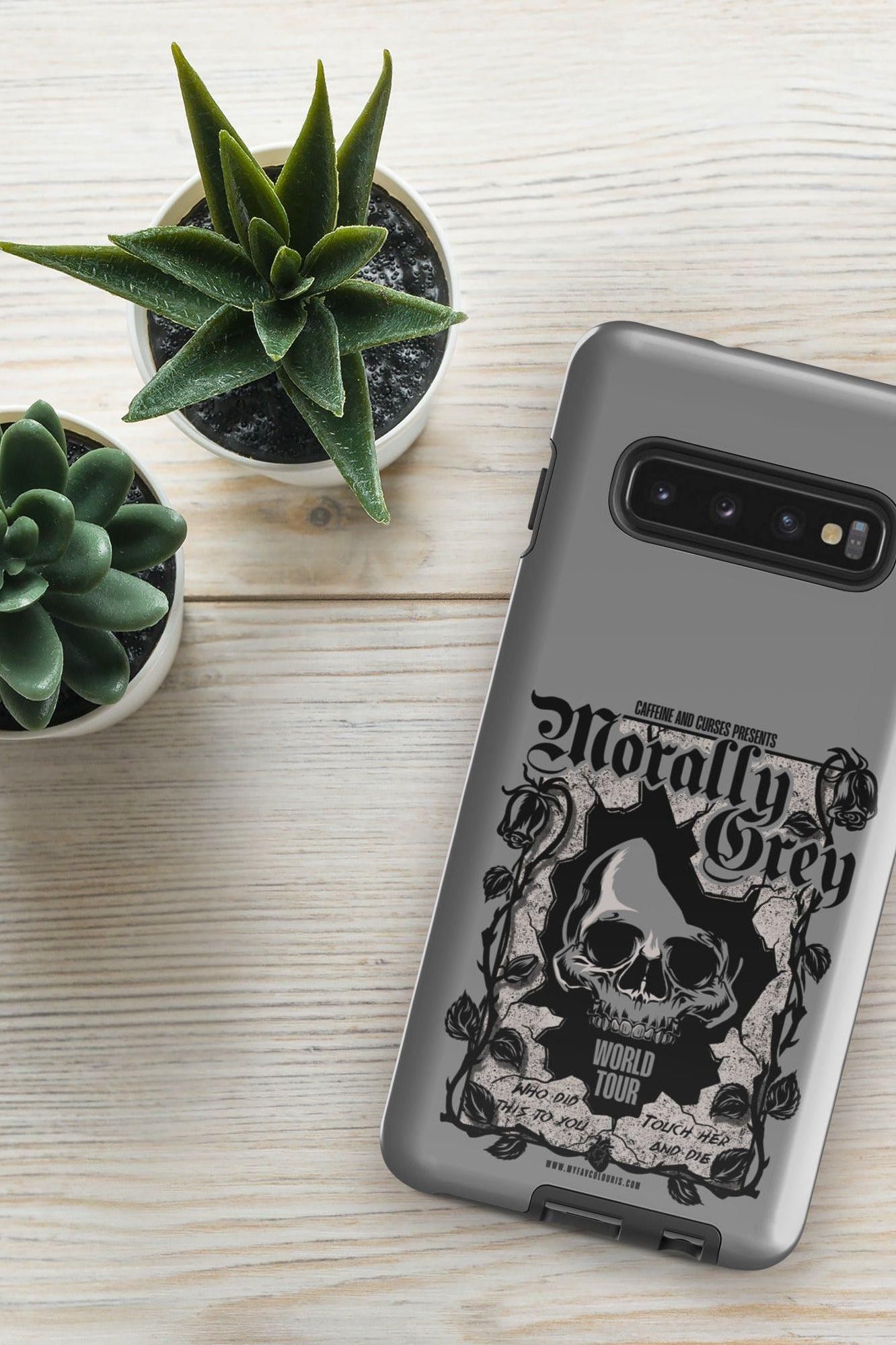 MORALLY GREY SAMSUNG PHONE CASE