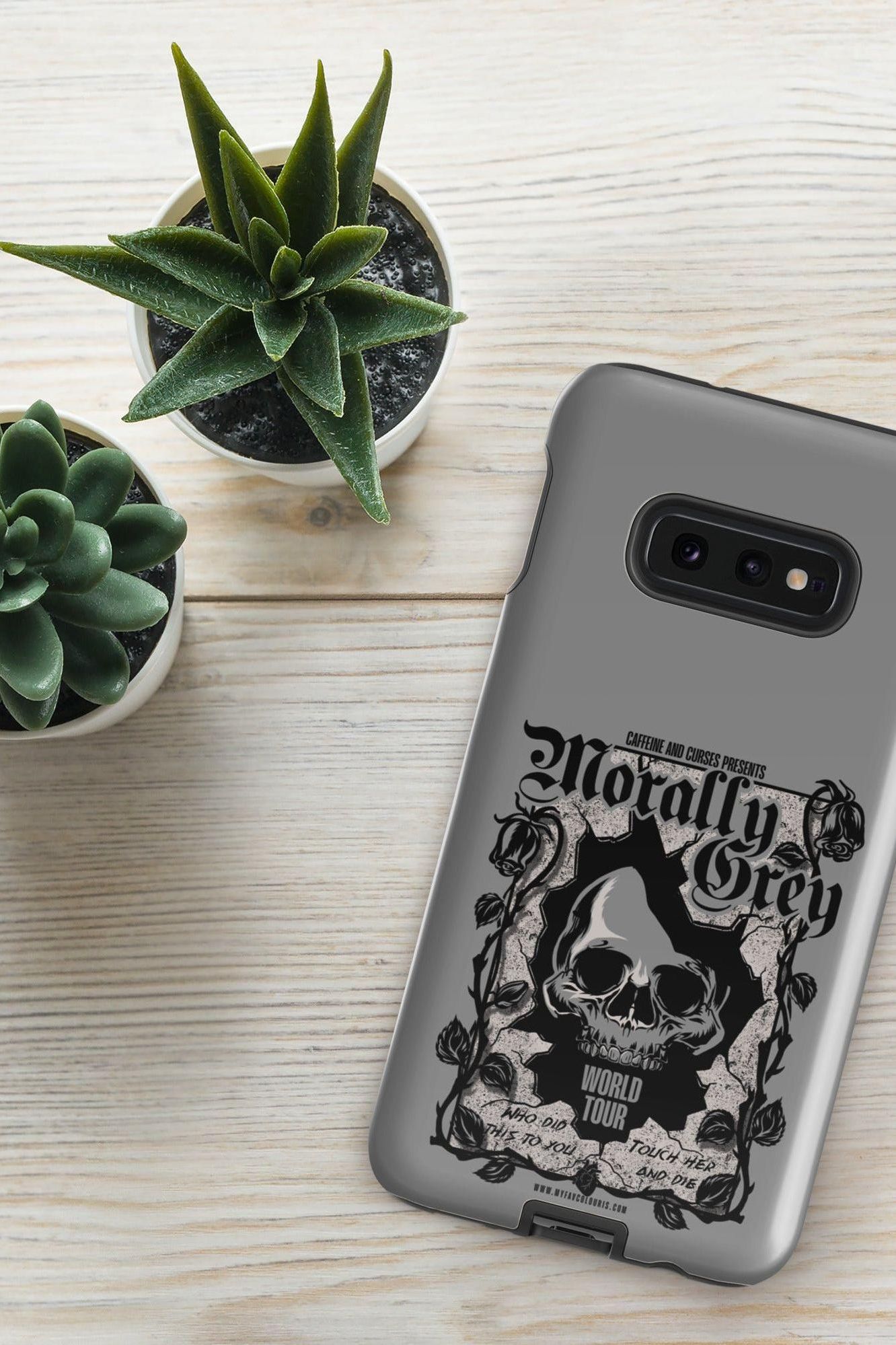 MORALLY GREY SAMSUNG PHONE CASE