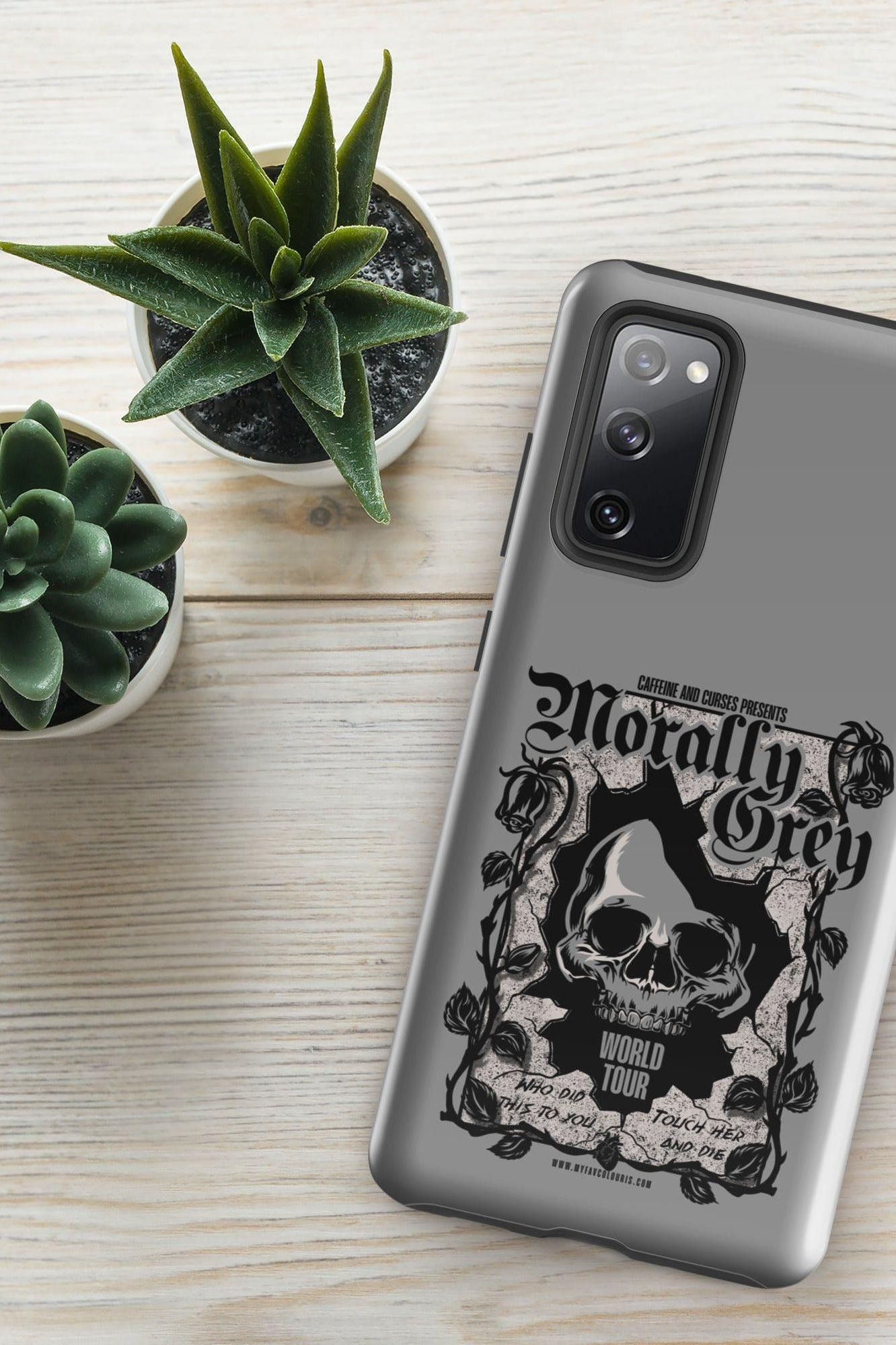 MORALLY GREY SAMSUNG PHONE CASE