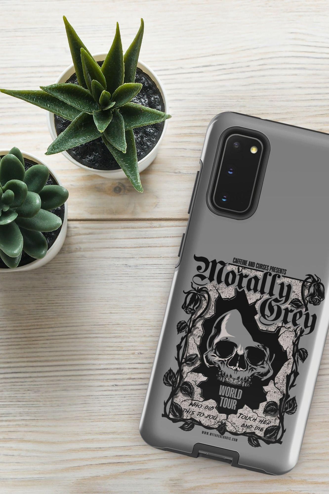 MORALLY GREY SAMSUNG PHONE CASE