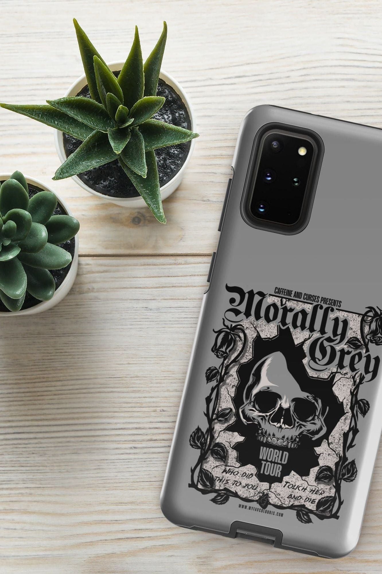 MORALLY GREY SAMSUNG PHONE CASE