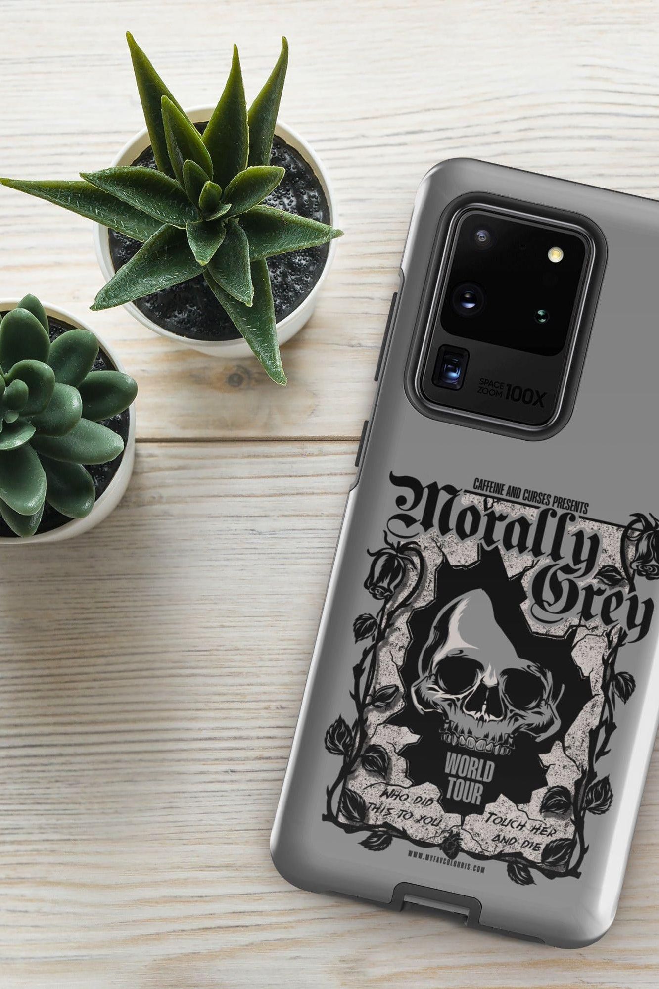 MORALLY GREY SAMSUNG PHONE CASE