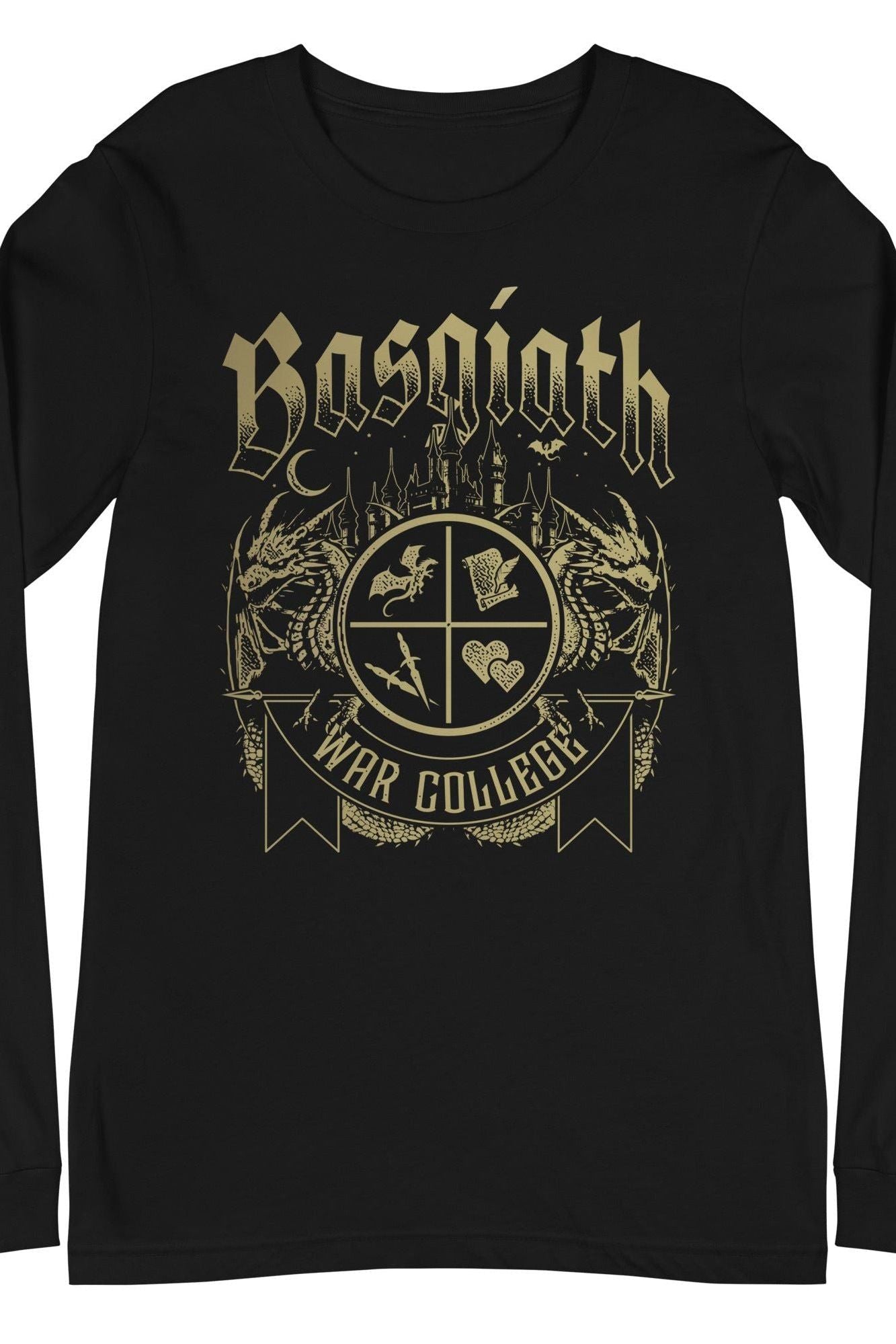 BASGIATH WAR COLLEGE LONG SLEEVE TEE | FOURTH WING MERCH