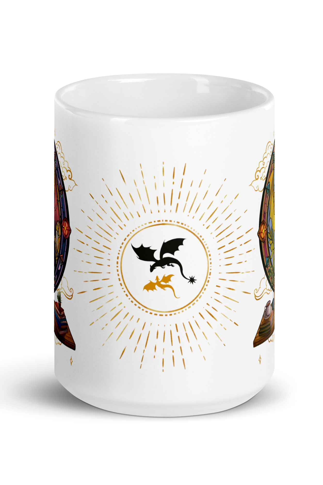 Tairn and Andarna Mug - Fourth Wing Merch