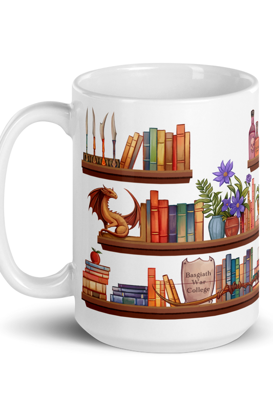 Fourth Wing Shelfie Mug