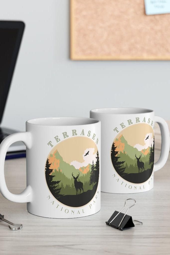 Terrasen National Park 11oz Mug | Throne of Glass Merch
