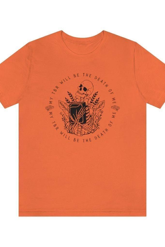 Death by TBR tshirt | Halloween Collection