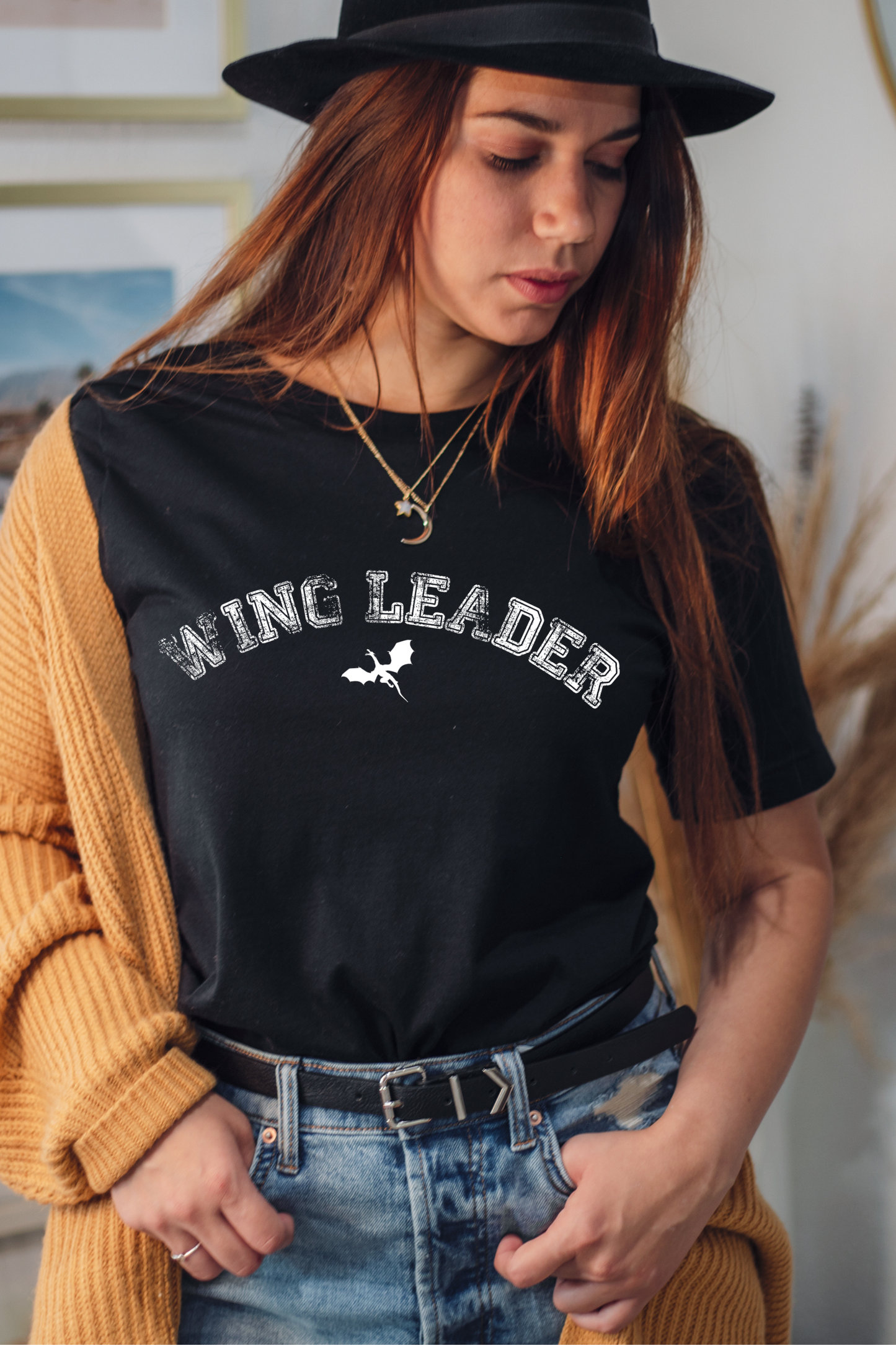 Wing Leader Bookish Shirt | Throne of Glass Merch