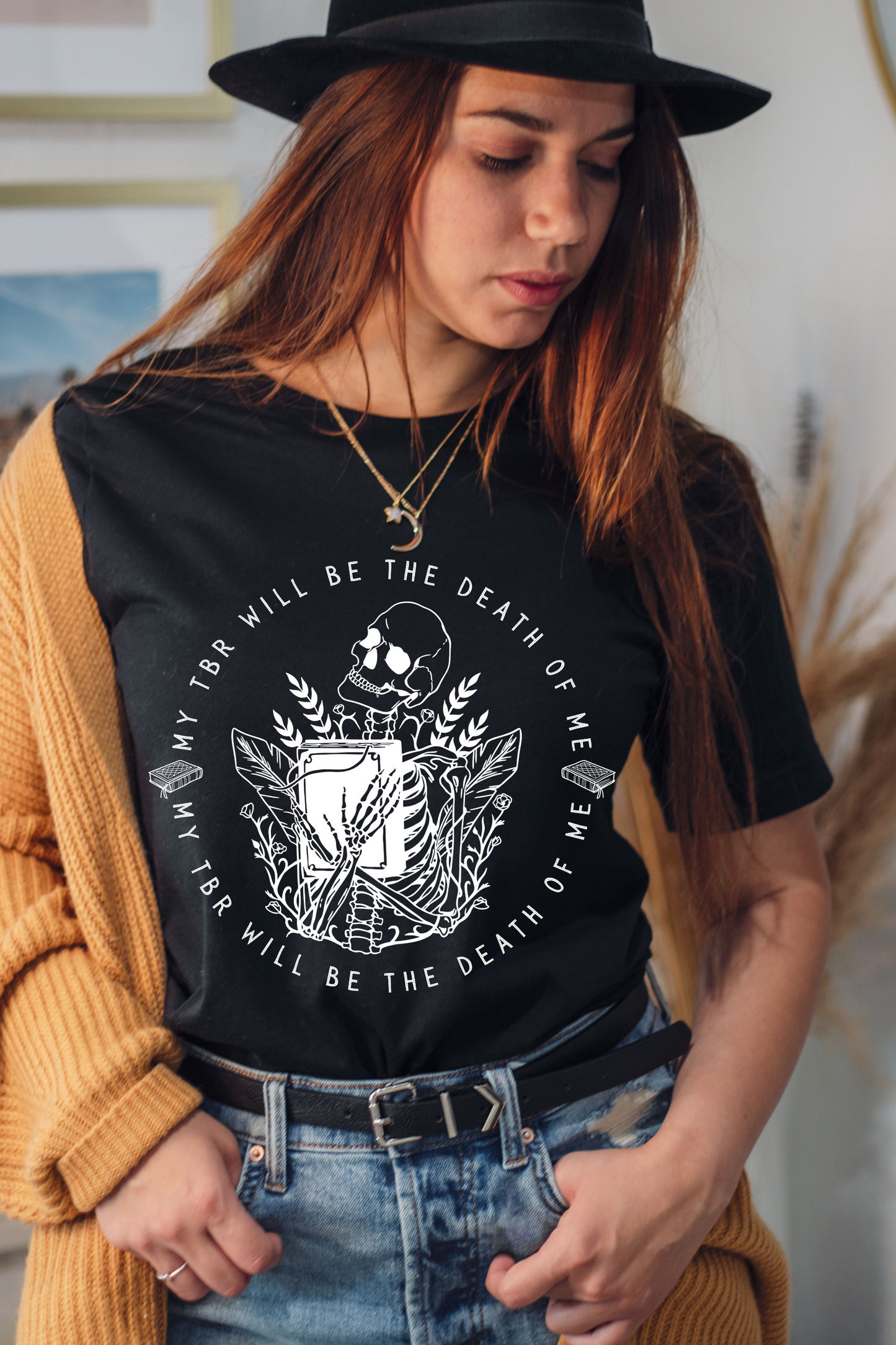 Death by TBR tshirt | Halloween Collection