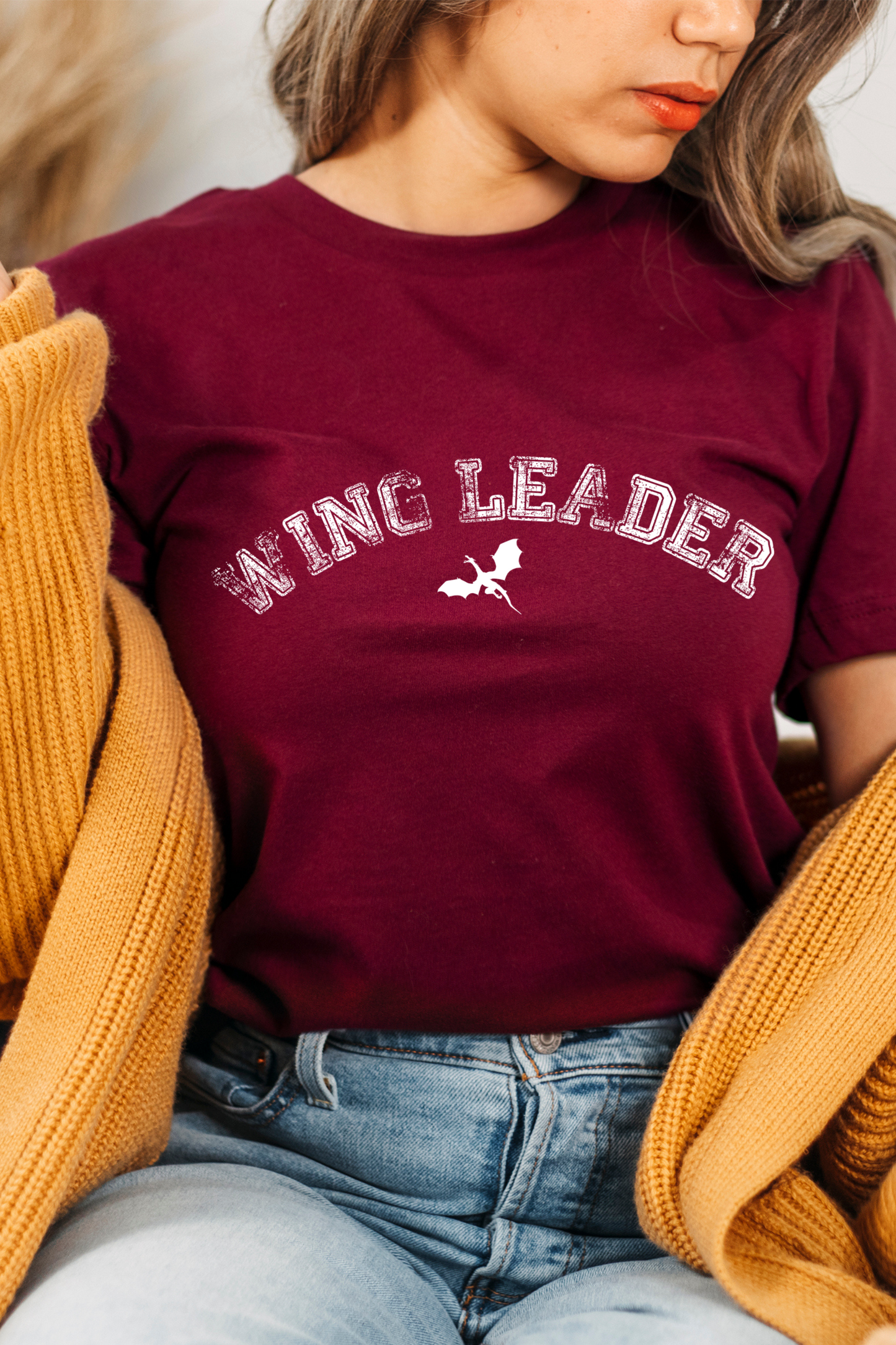 Wing Leader Bookish Shirt | Throne of Glass Merch