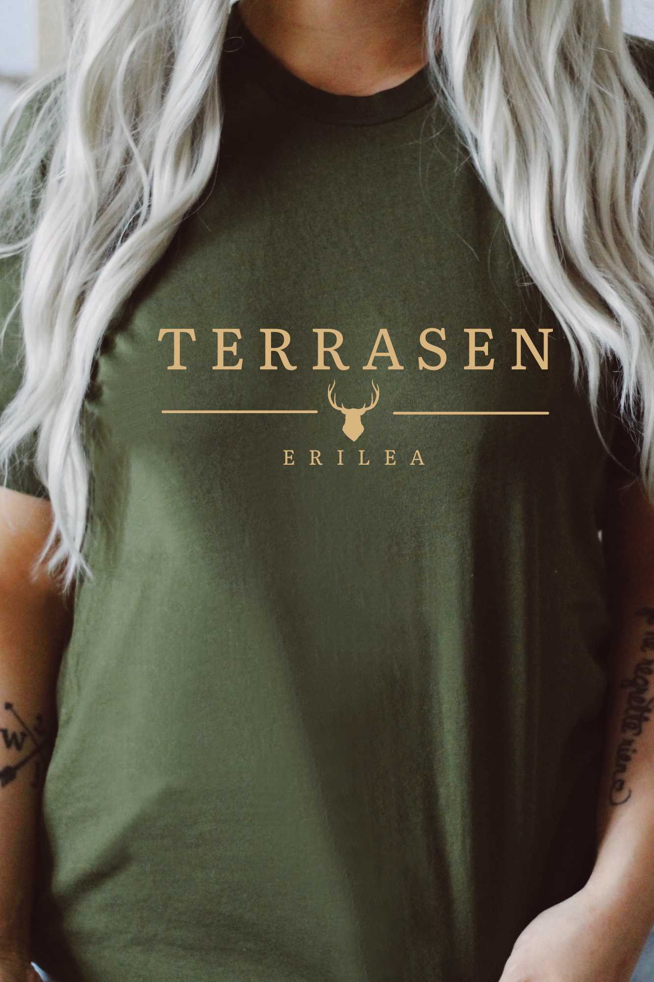 TERRASEN BOOKISH SHIRT | THRONE OF GLASS MERCH