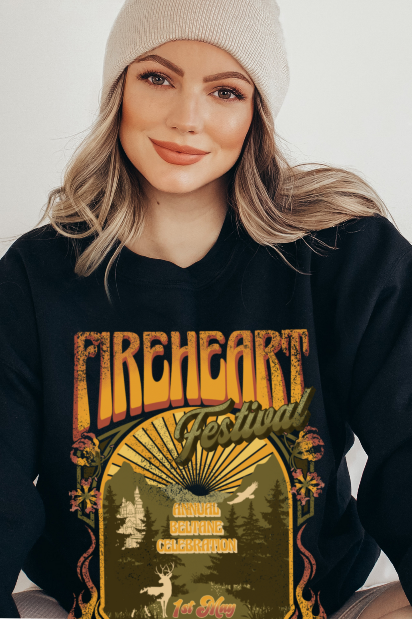 Fireheart Festival Sweatshirt | Throne of Glass Merch