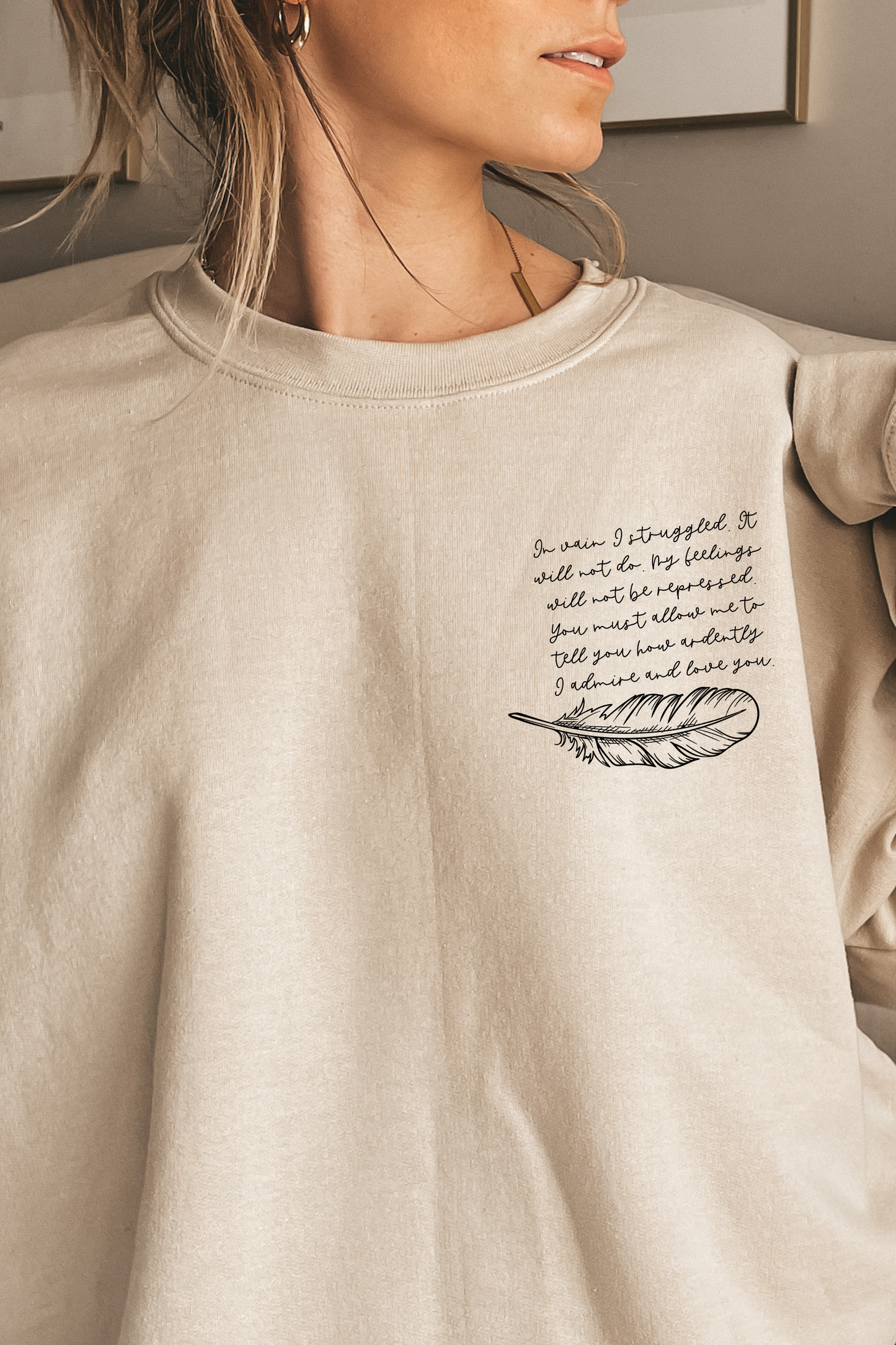 Mr Darcys Sweatshirt | Pride and Prejudice Merch