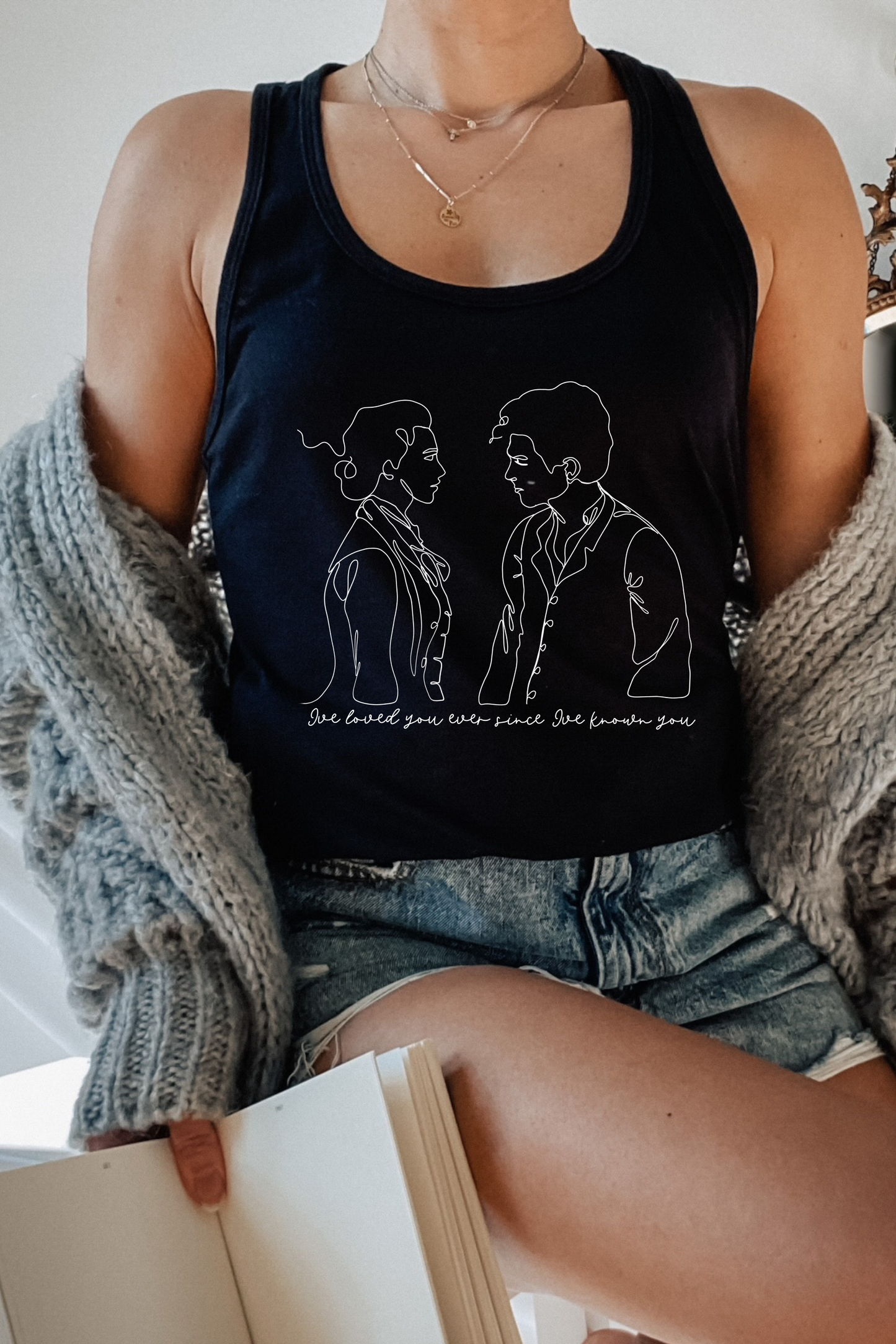 Jo March and Laurie Literary Tank | Little Women Merch